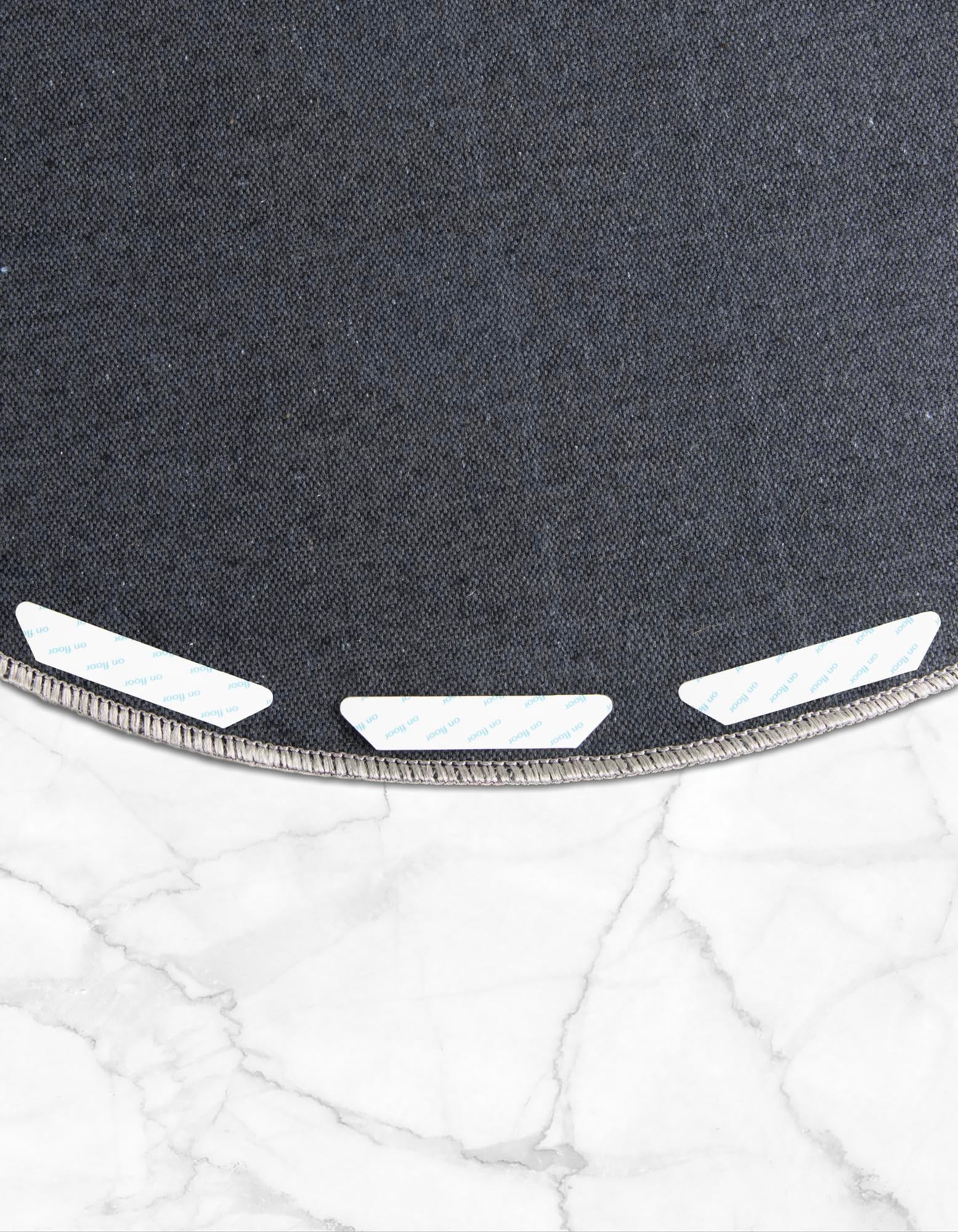 Rugs.com - 12 Pcs Rugs Tape, Non Slip Rug Pad, Reusable Washable Grippers for Rugs, Double Sided Anti Slip Rug Stoppers for Hardwood Floors to Prevent Sliding - Image 7