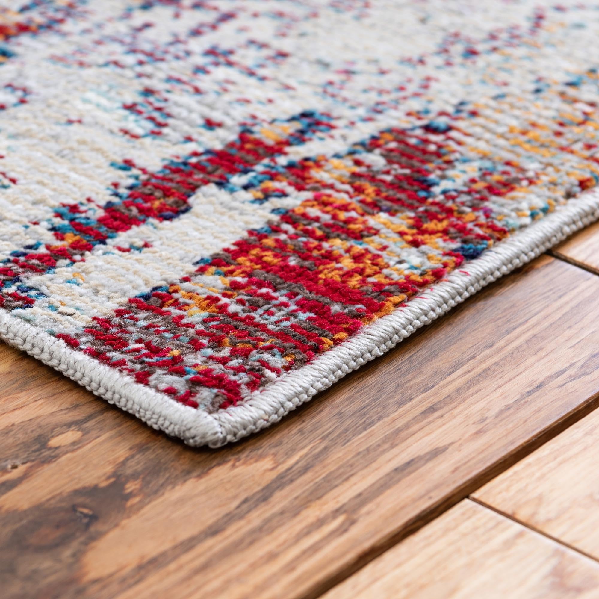 Rugs.com Amulet Collection Rug – 5x8 Blue Medium-Pile Rug Perfect for Bedrooms, Dining Rooms, Living Rooms - Image 5