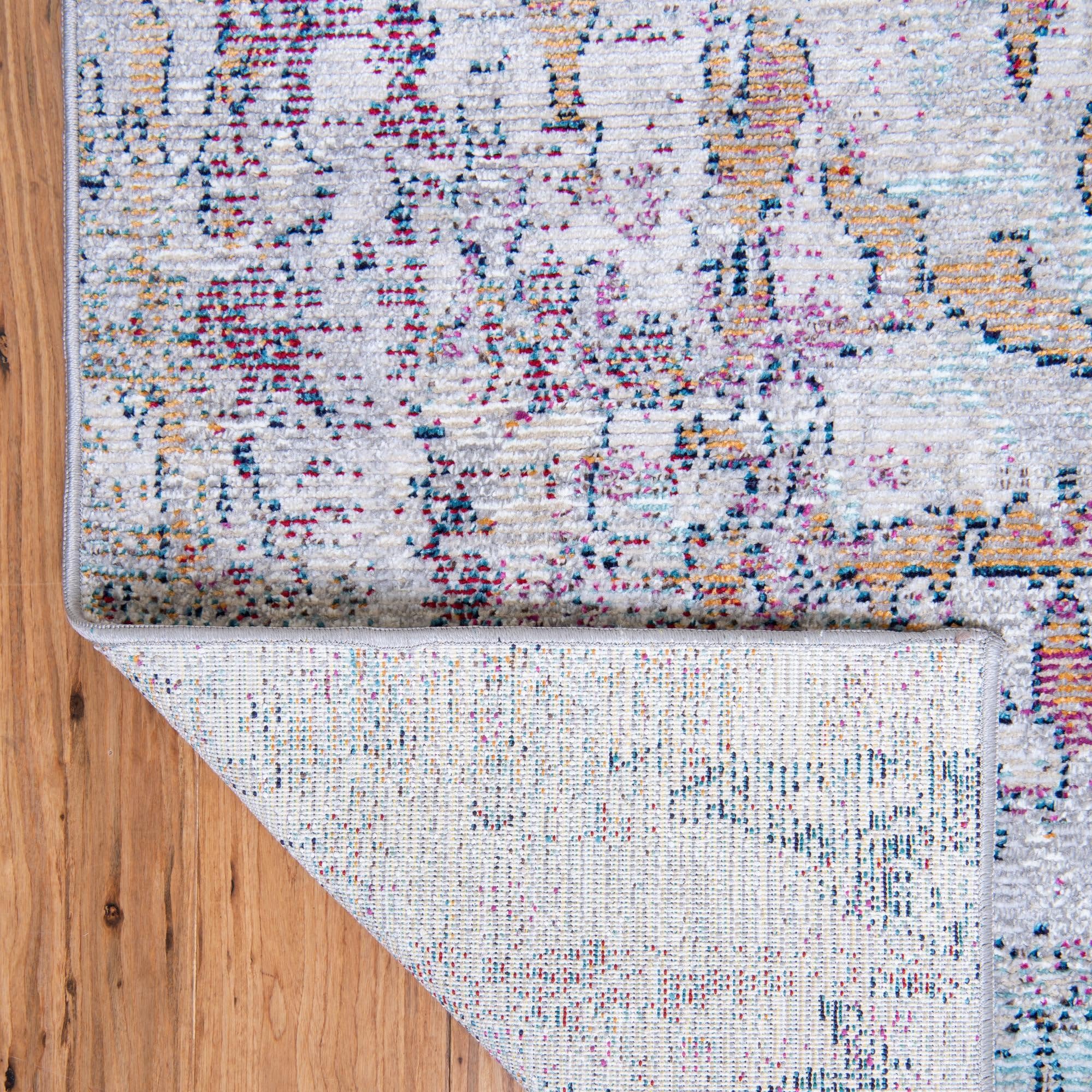 Rugs.com Amulet Collection Rug – 5x8 Blue Medium-Pile Rug Perfect for Bedrooms, Dining Rooms, Living Rooms - Image 6