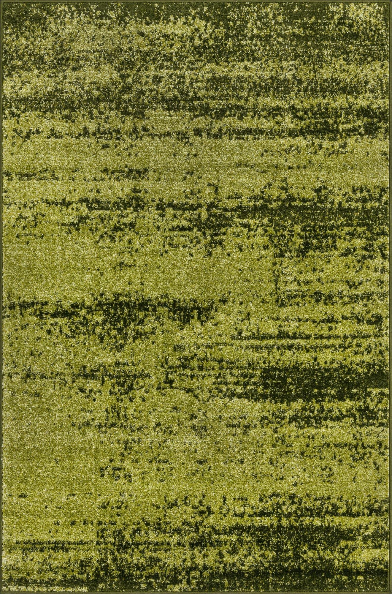 Rugs.com Angelica Collection Rug – 4' x 6' Green Medium Rug Perfect for Entryways, Kitchens, Breakfast Nooks, Accent Pieces - Image 3