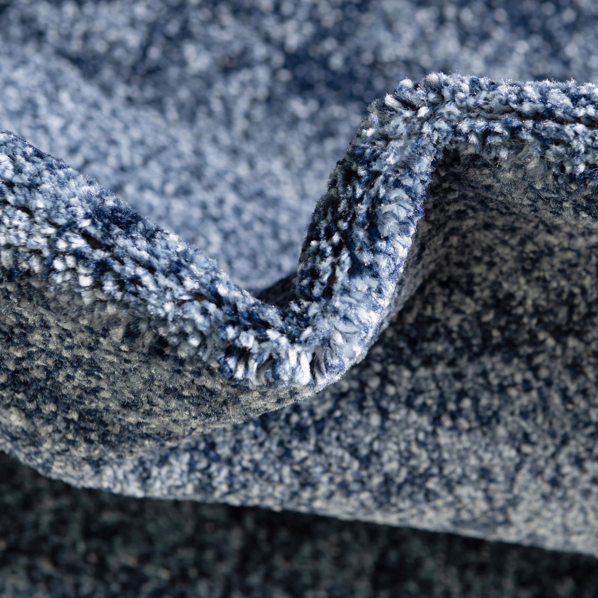 Rugs.com Angelica Collection Rug – 9' x 12' Navy Blue Medium Rug Perfect for Living Rooms, Large Dining Rooms, Open Floorplans - Image 10