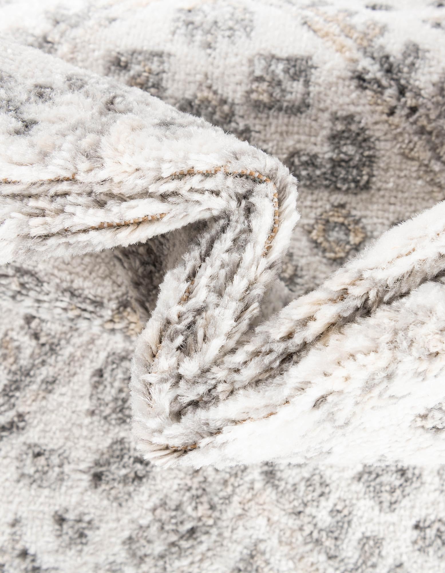 Rugs.com Aurelia Collection Rug – 10 Ft Runner Ivory Low-Pile Rug Perfect for Hallways, Entryways - Image 7