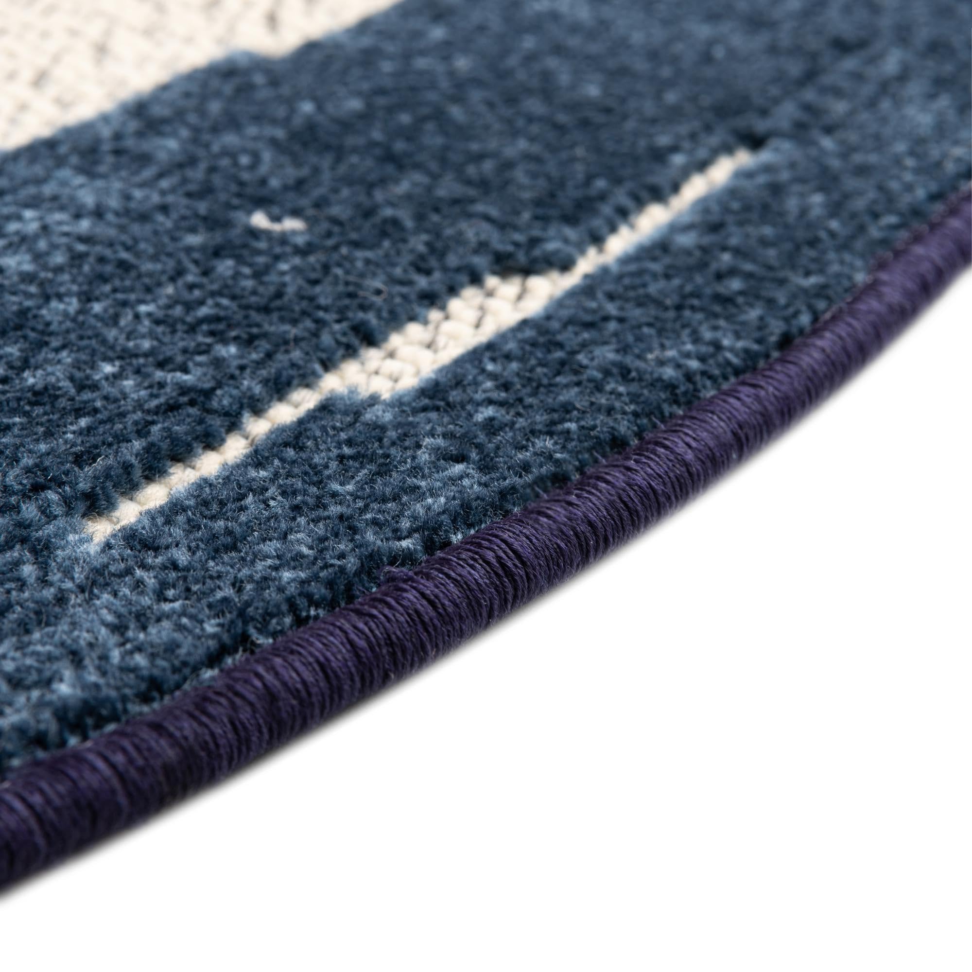 Rugs.com Belize Outdoor Collection Rug – 3 Ft Round Ivory Flatweave-Pile Rug Perfect for Kitchens, Dining Rooms - Image 8