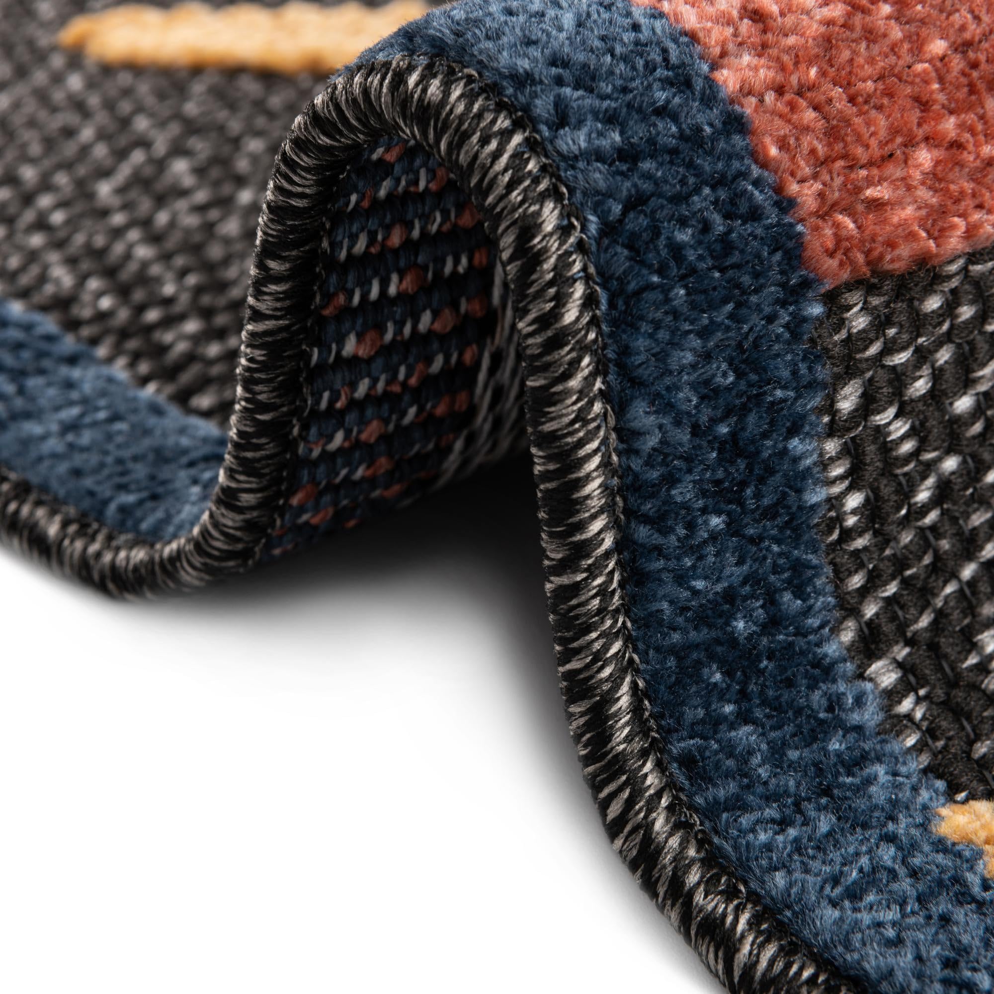 Rugs.com Belize Outdoor Collection Rug – 5x8 Charcoal Flatweave-Pile Rug Perfect for Bedrooms, Dining Rooms, Living Rooms - Image 9