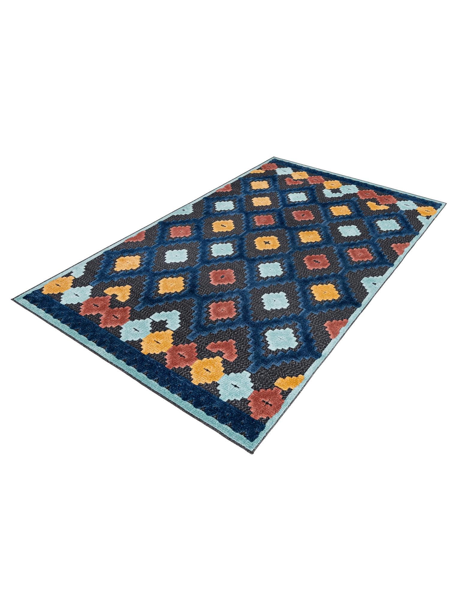 Rugs.com Belize Outdoor Collection Rug – 5x8 Charcoal Flatweave-Pile Rug Perfect for Bedrooms, Dining Rooms, Living Rooms - Image 3
