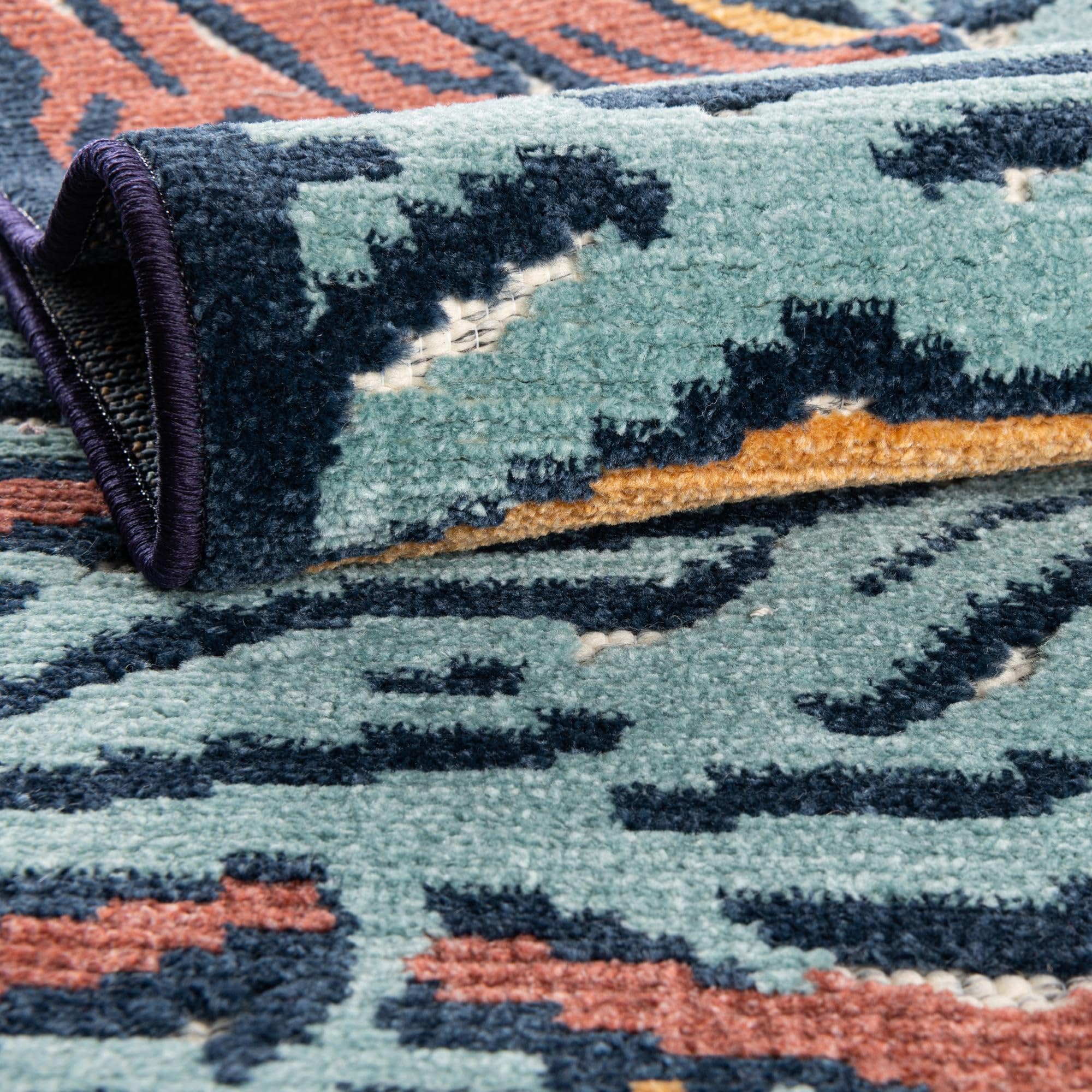 Rugs.com Belize Outdoor Collection Rug – 9x12 Multi Flatweave-Pile Rug Perfect for Living Rooms, Large Dining Rooms, Open Floorplans - Image 5