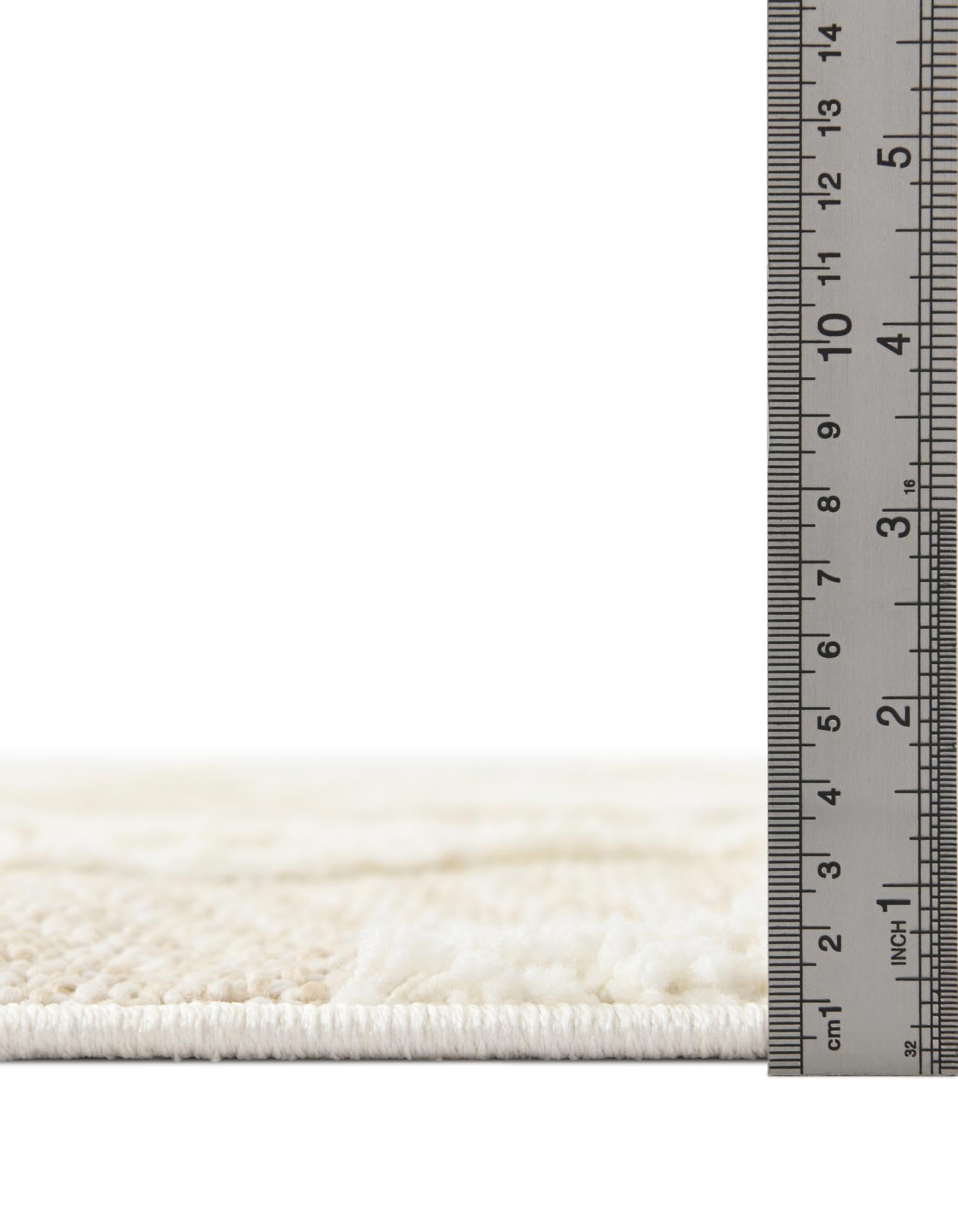 Rugs.com Boho Collection Rug – 10x14 Ivory Medium-Pile Rug Perfect for Living Rooms, Large Dining Rooms, Open Floorplans - Image 3