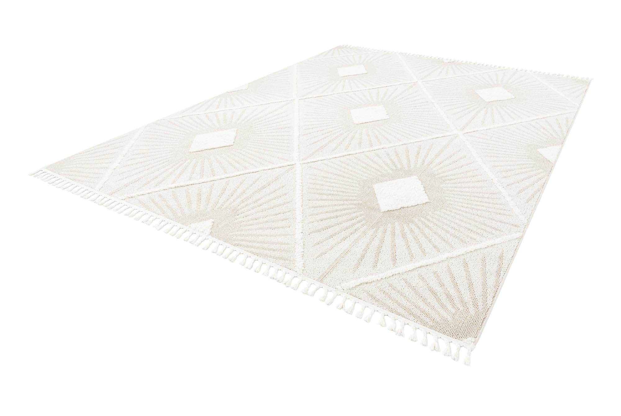 Rugs.com Boho Collection Rug – 10x14 Ivory Medium-Pile Rug Perfect for Living Rooms, Large Dining Rooms, Open Floorplans - Image 4