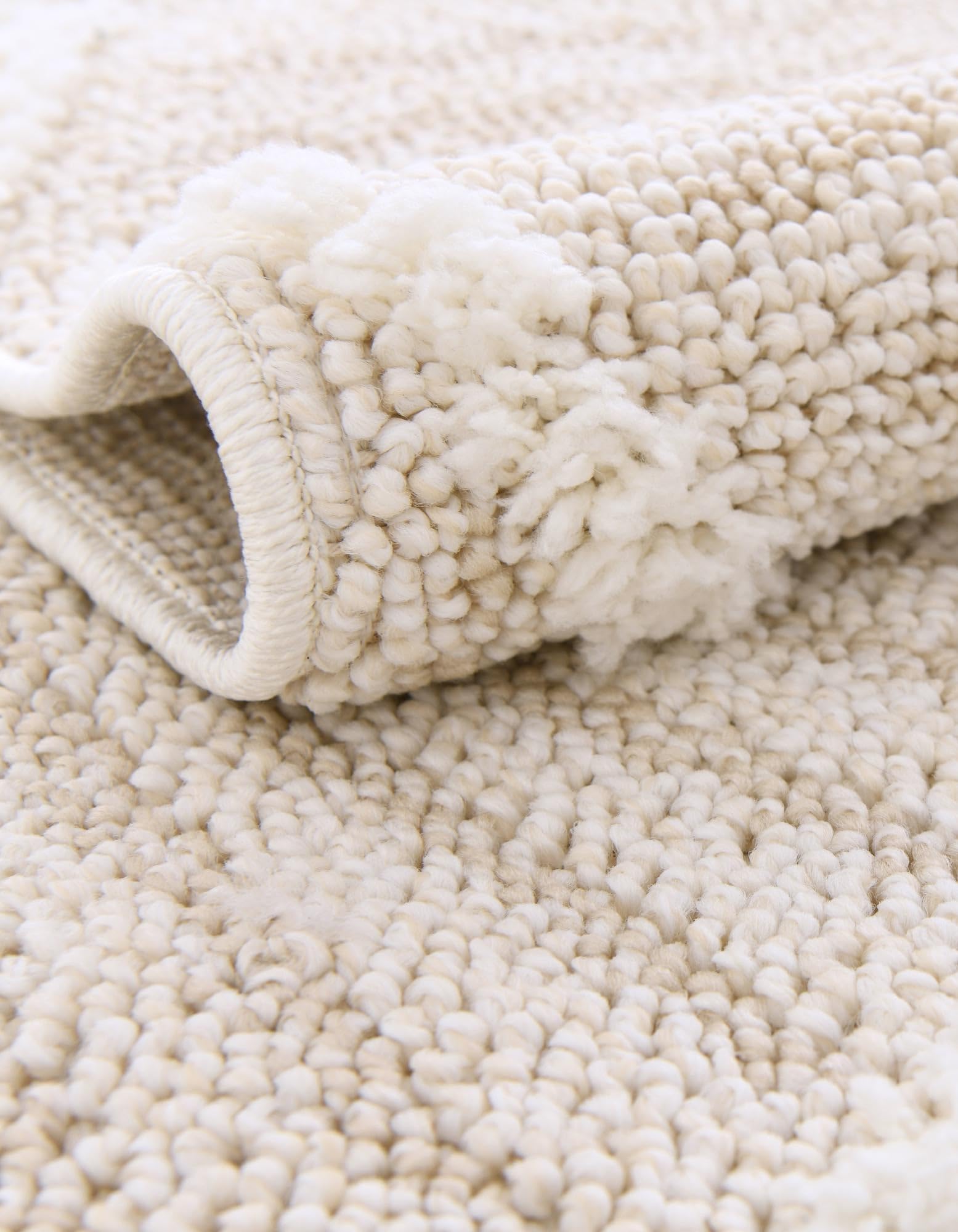 Rugs.com Boho Collection Rug – 10x14 Ivory Medium-Pile Rug Perfect for Living Rooms, Large Dining Rooms, Open Floorplans - Image 6