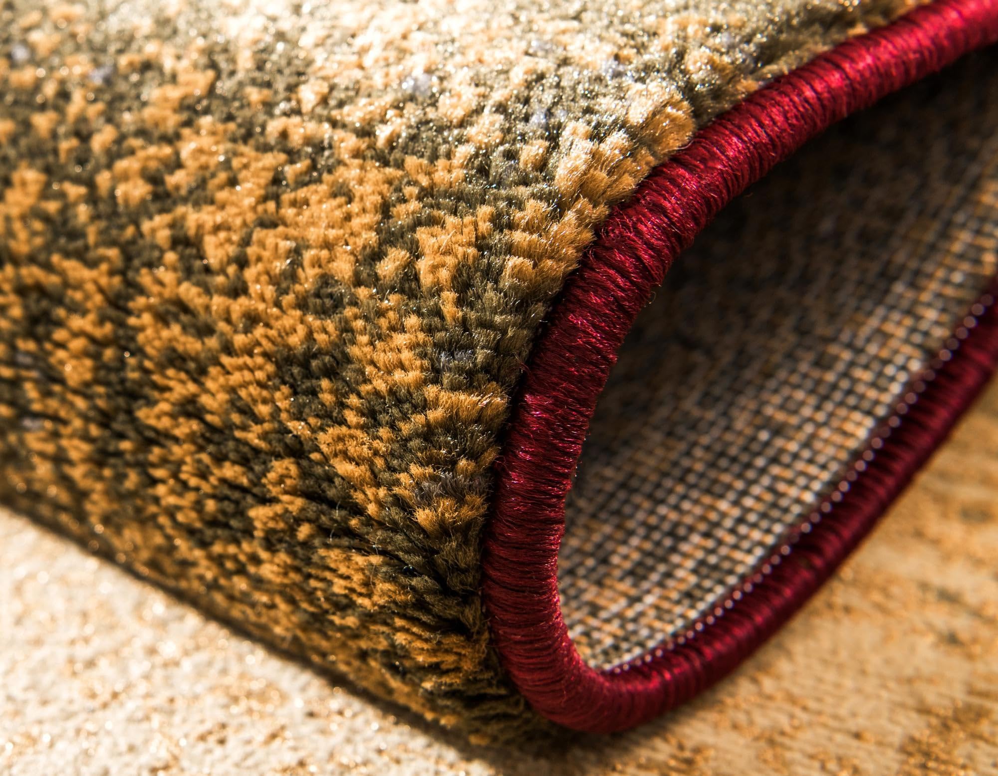 Rugs.com Cafe Collection Rug – 6 Ft Runner Multi Medium-Pile Rug Perfect for Hallways, Entryways - Image 6