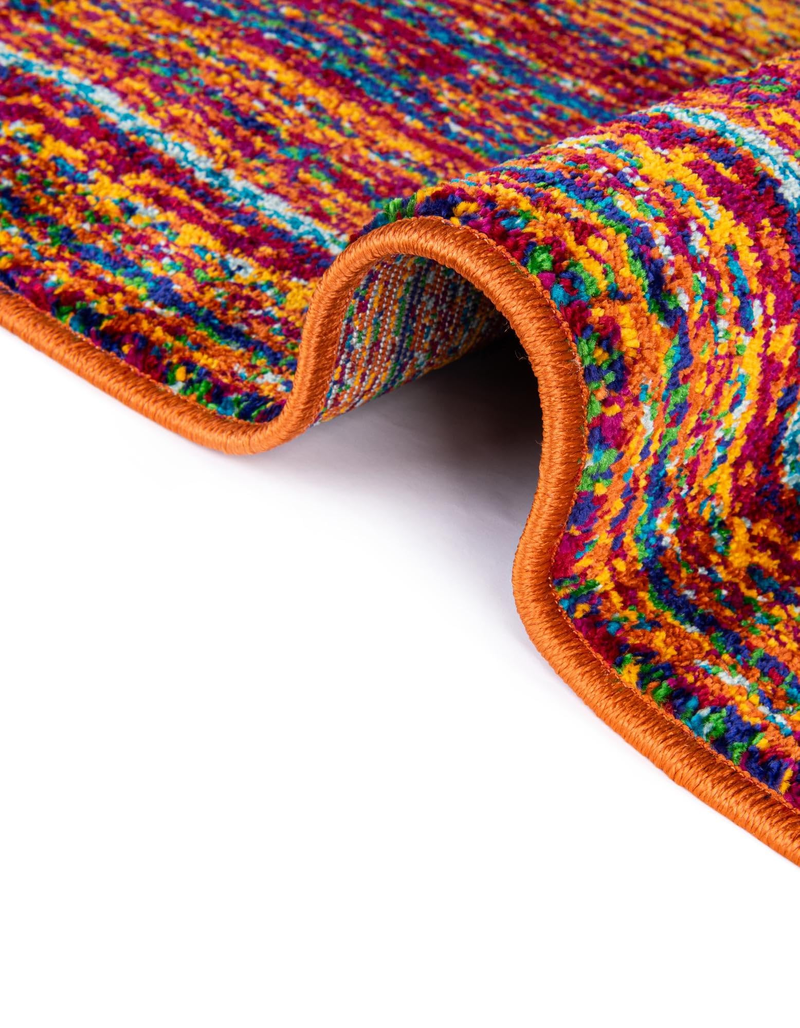 Rugs.com Calypso Collection Rug – 2x3 Multi Medium-Pile Rug Perfect for Entryways, Kitchens, Breakfast Nooks, Accent Pieces - Image 9