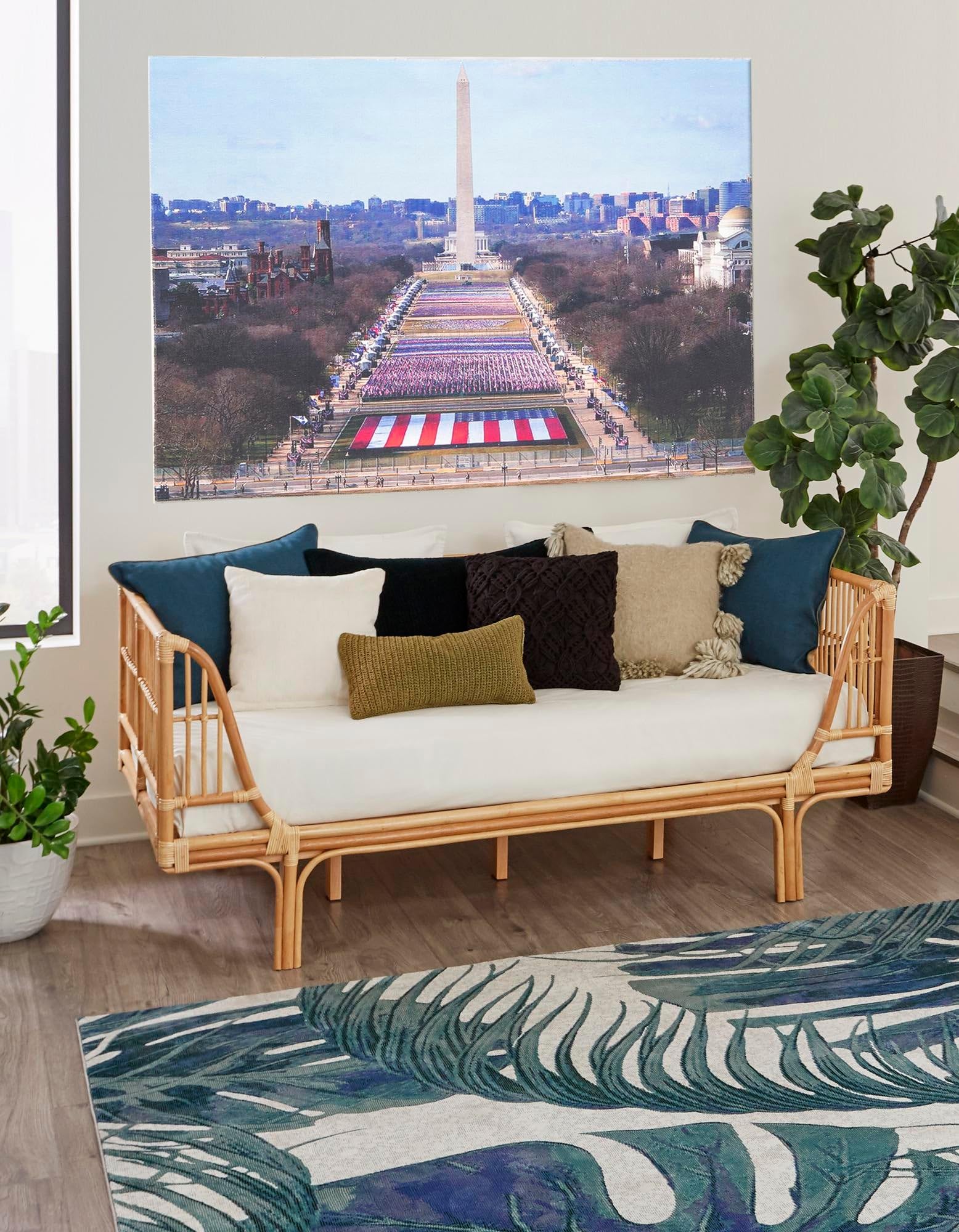 Rugs.com Capitol Collection Rug – 5x8 Multi Low-Pile Rug Perfect for Bedrooms, Dining Rooms, Living Rooms - Image 5