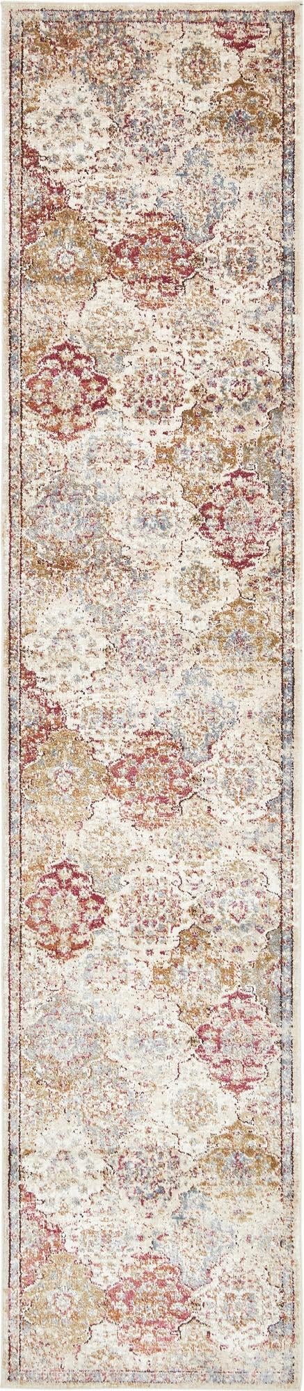 Rugs.com Charlotte Collection Rug – 12 Ft Runner Beige Low-Pile Rug Perfect for Hallways, Entryways - Image 7