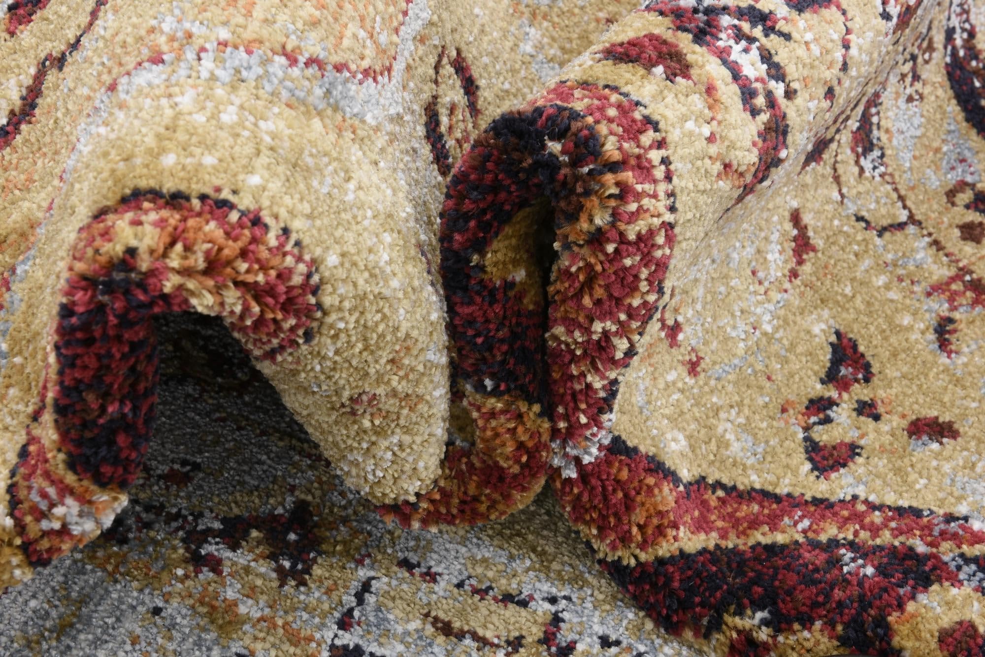 Rugs.com Charlotte Collection Rug – 9x12 Rust Red Low-Pile Rug Perfect for Living Rooms, Large Dining Rooms, Open Floorplans - Image 6