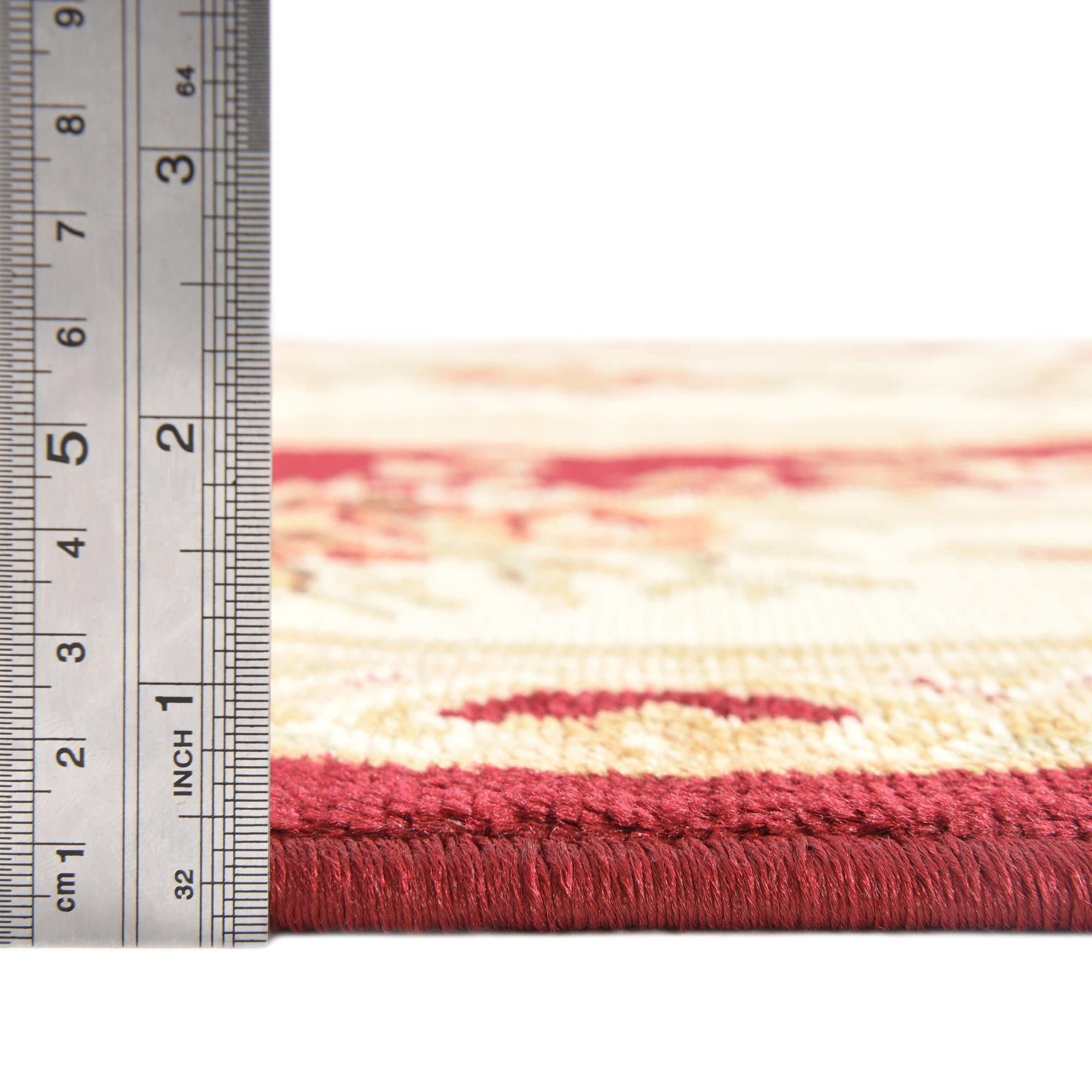 Rugs.com Chateau Collection Rug – 10' x 16' Red Medium Rug Perfect for Living Rooms, Large Dining Rooms, Open Floorplans - Image 7