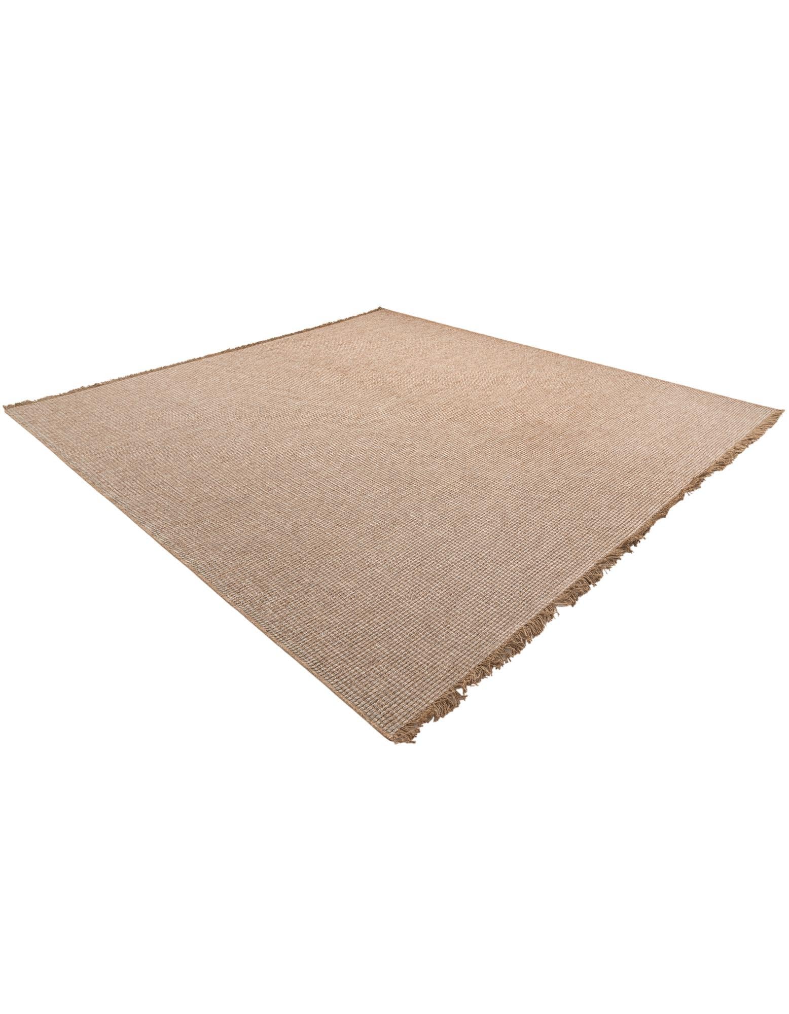 Rugs.com Cottage Farm Collection Rug – 10 Ft Square Gray Flatweave-Pile Rug Perfect for Living Rooms, Kitchens, Entryways - Image 3