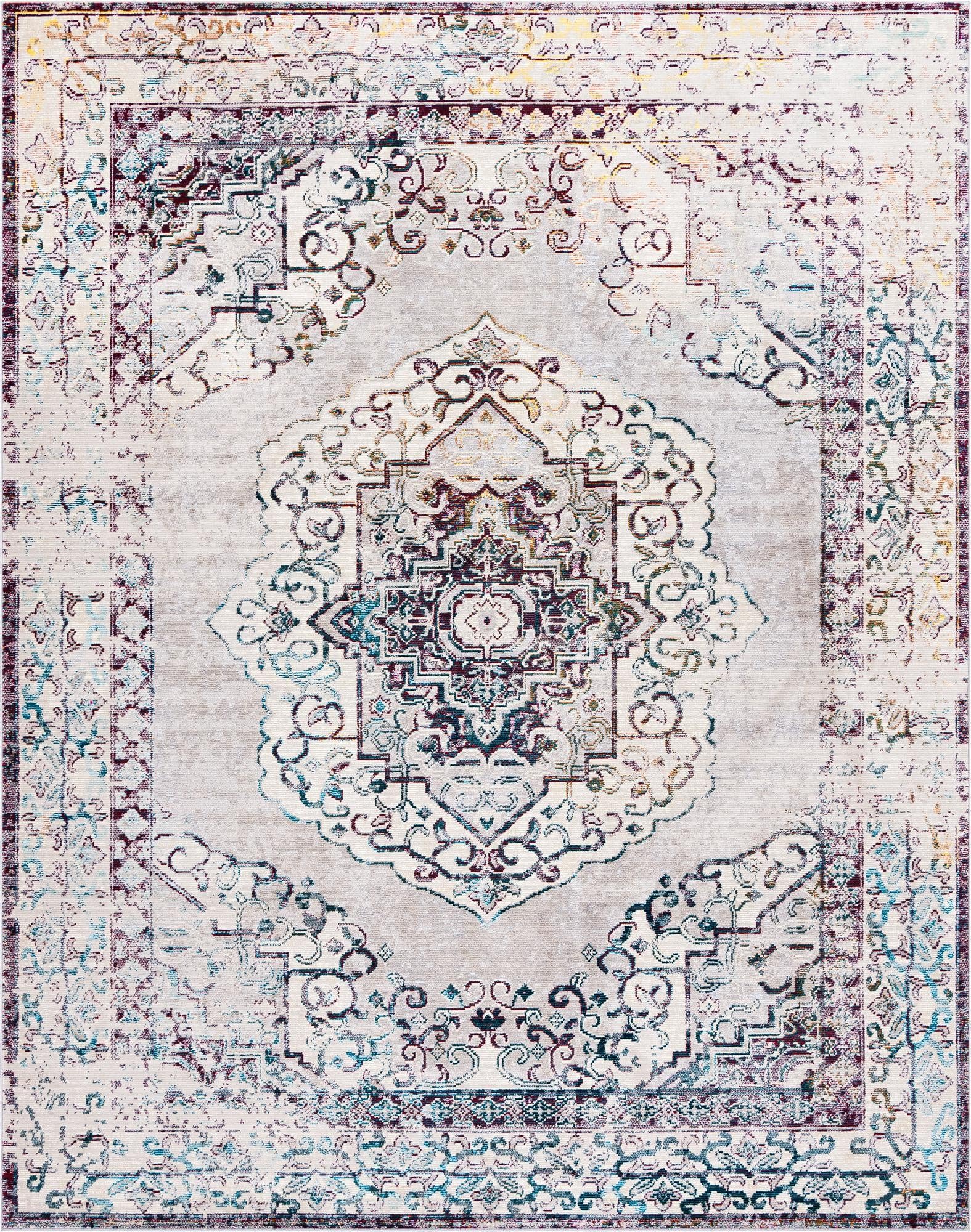 Rugs.com Downtown Collection Rug – 5x8 Multi Medium-Pile Rug Perfect for Bedrooms, Dining Rooms, Living Rooms - Image 4