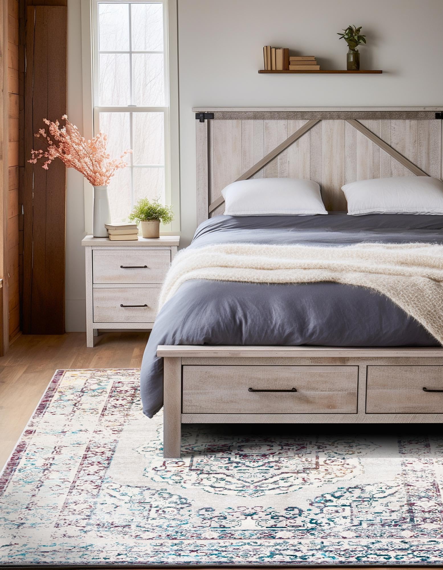 Rugs.com Downtown Collection Rug – 5x8 Multi Medium-Pile Rug Perfect for Bedrooms, Dining Rooms, Living Rooms - Image 6