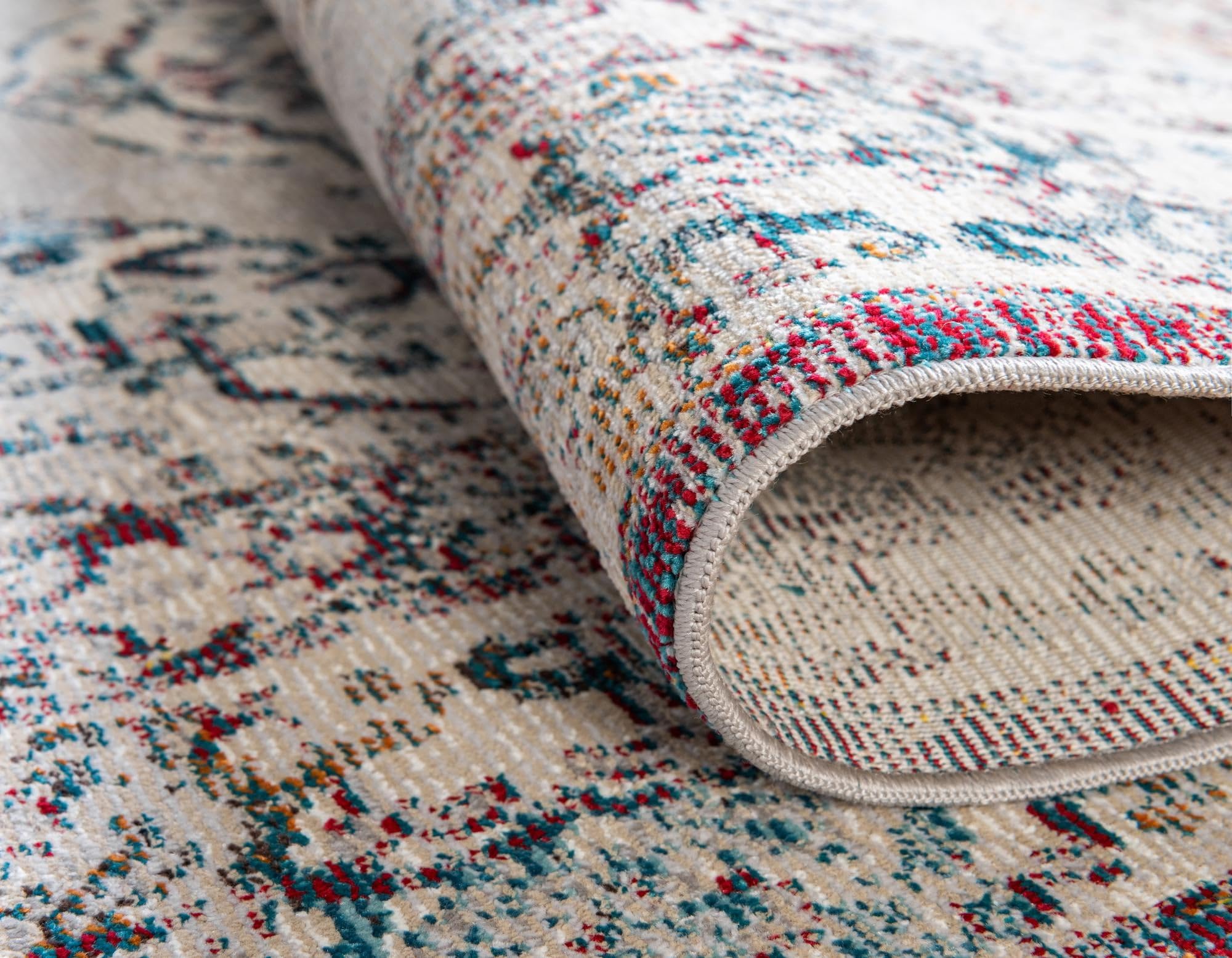 Rugs.com Downtown Collection Rug – 5x8 Multi Medium-Pile Rug Perfect for Bedrooms, Dining Rooms, Living Rooms - Image 9