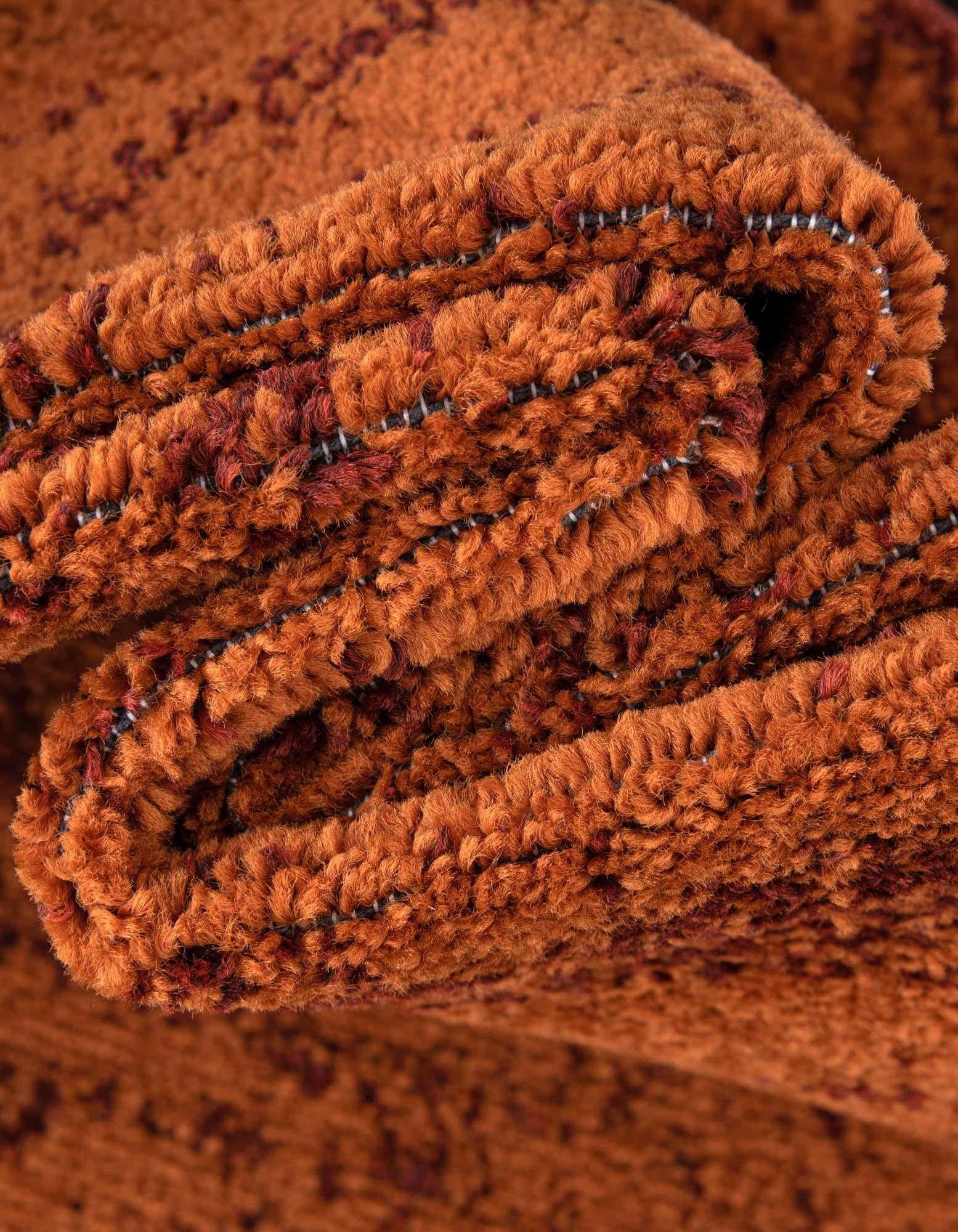 Rugs.com Equinox Collection Rug – 10x13 Terracotta Low-Pile Rug Perfect for Living Rooms, Large Dining Rooms, Open Floorplans - Image 7