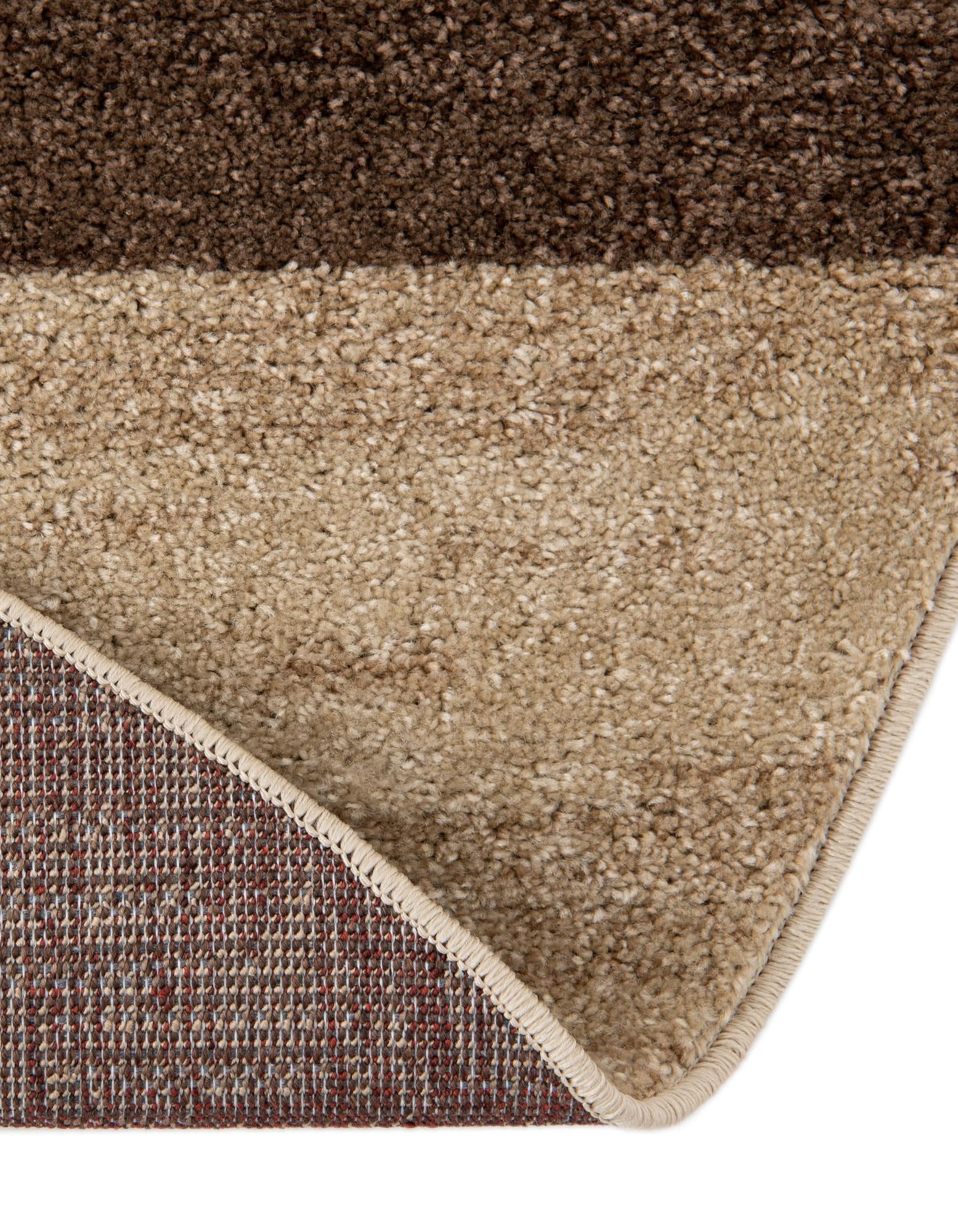 Rugs.com Equinox Collection Rug – 4 Ft Round Light Brown Low-Pile Rug Perfect for Kitchens, Dining Rooms - Image 9