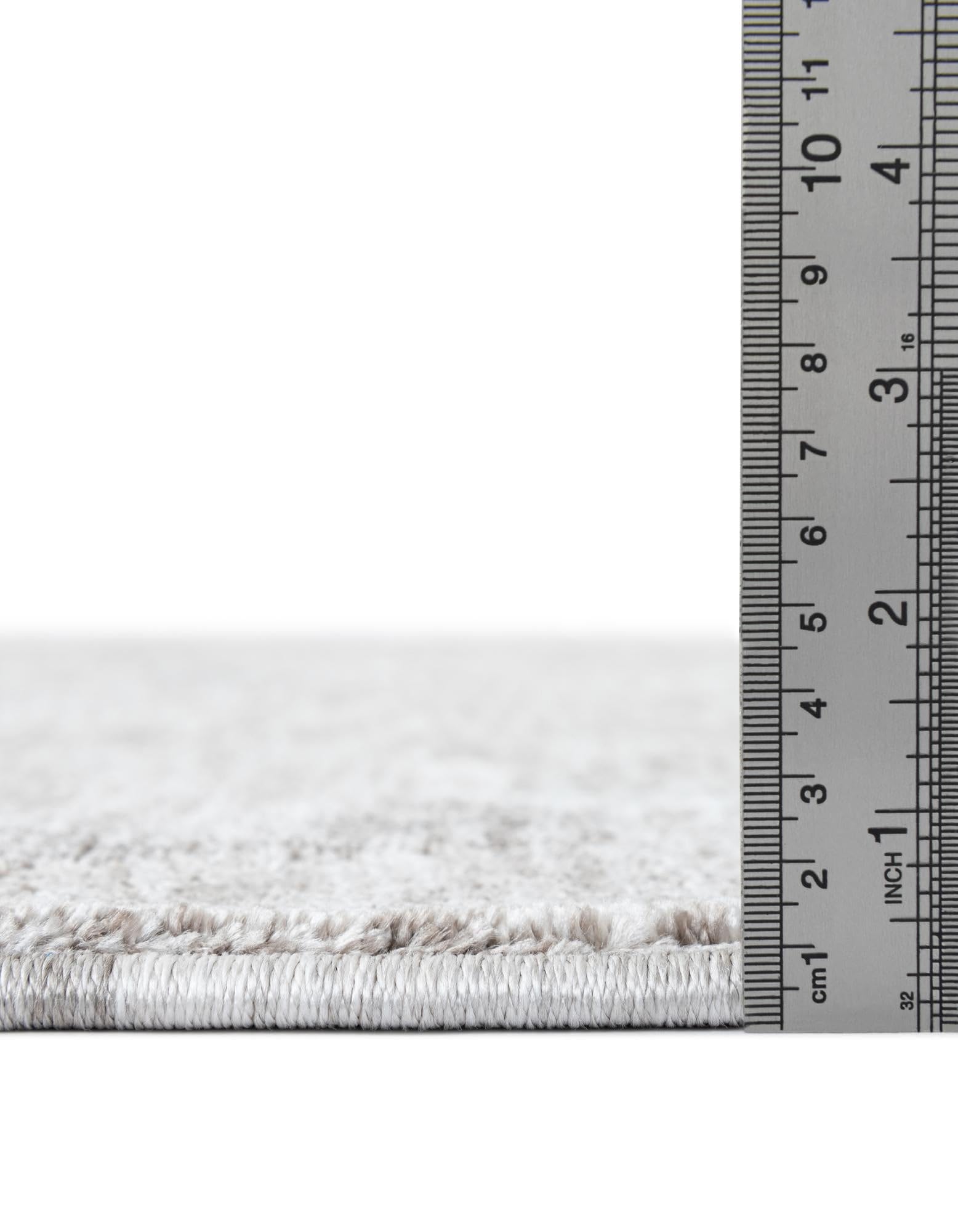 Rugs.com Gabbeh Collection Rug – 10 Ft Runner Gray Brown Medium-Pile Rug Perfect for Hallways, Entryways - Image 3