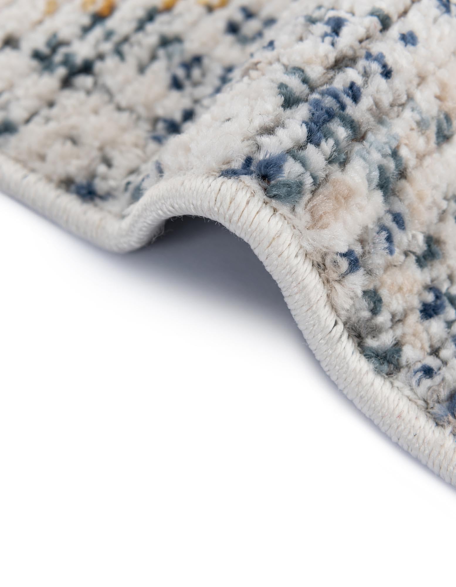 Rugs.com Gemstone Collection Rug – 10 Ft Round Multi Medium-Pile Rug Perfect for Kitchens, Dining Rooms - Image 9