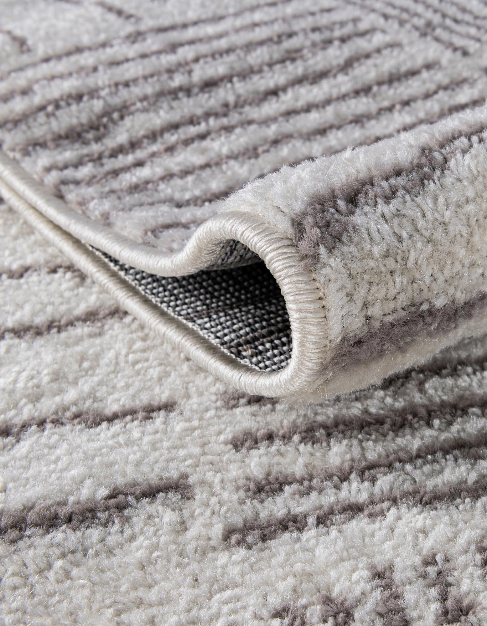 Rugs.com Hanahan Collection Rug – 10 Ft Runner Ivory Medium-Pile Rug Perfect for Hallways, Entryways - Image 6