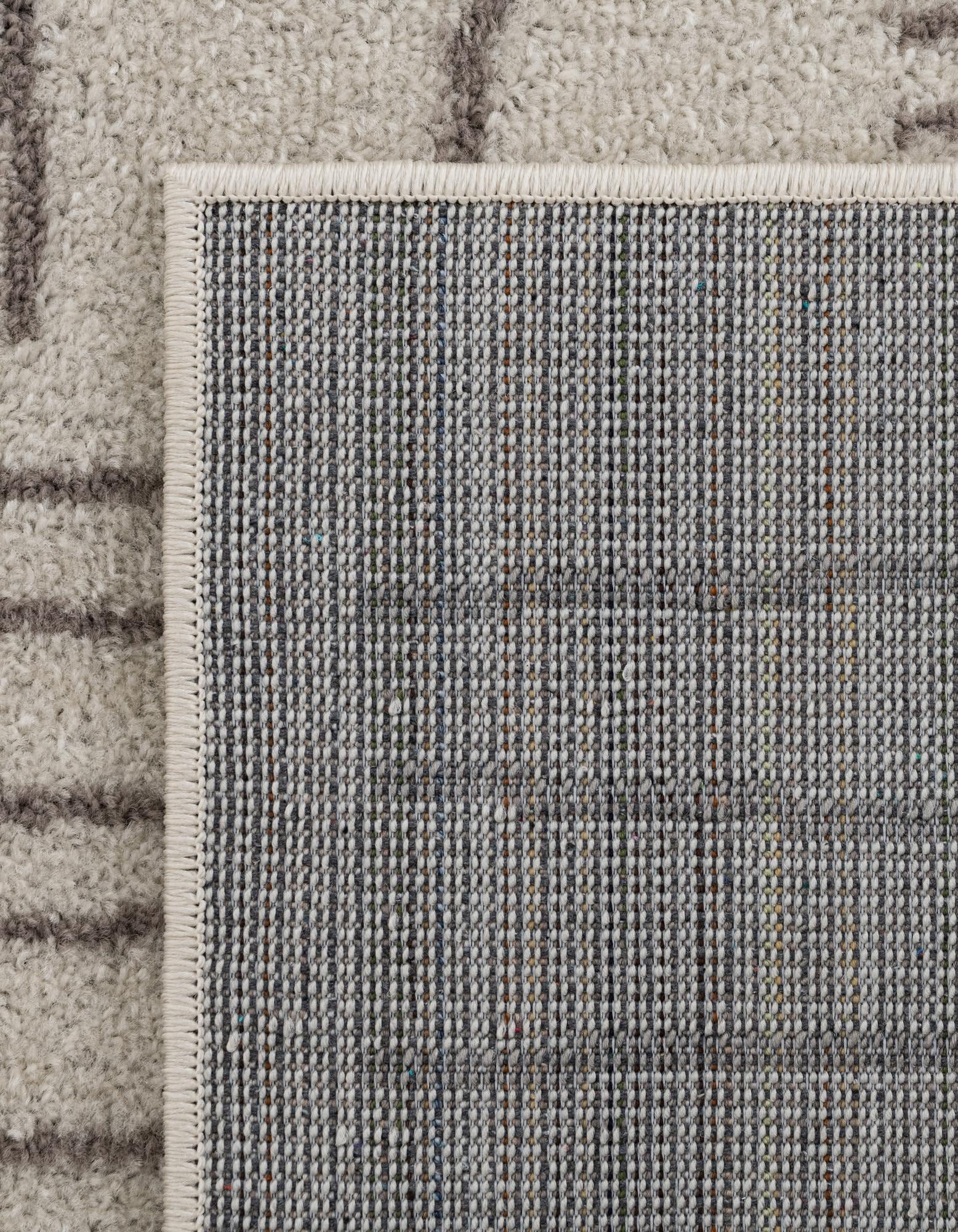 Rugs.com Hanahan Collection Rug – 10 Ft Runner Ivory Medium-Pile Rug Perfect for Hallways, Entryways - Image 6