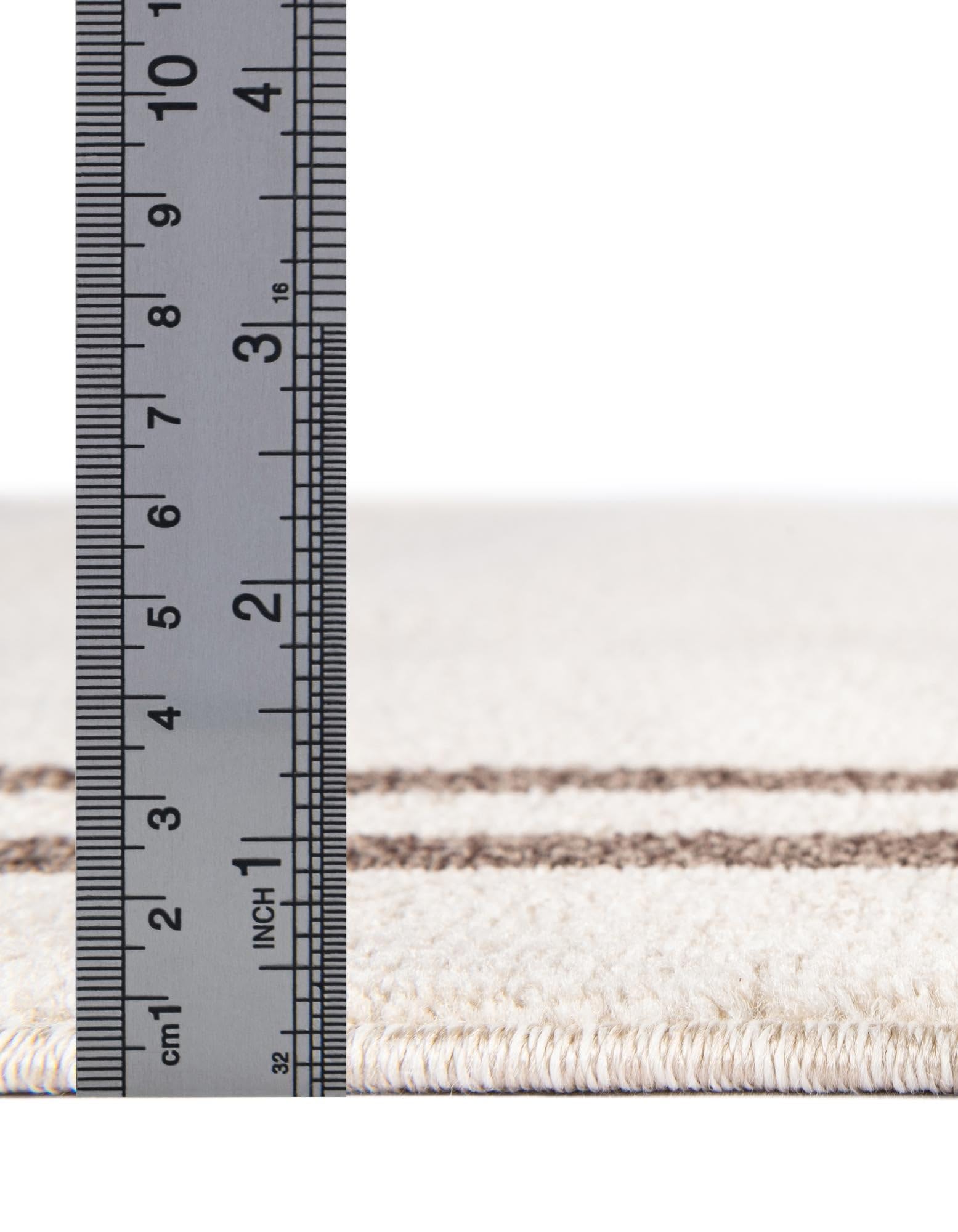 Rugs.com Hera Collection Rug – 3x5 Beige and Brown Medium-Pile Rug Perfect for Entryways, Kitchens, Breakfast Nooks, Accent Pieces - Image 7