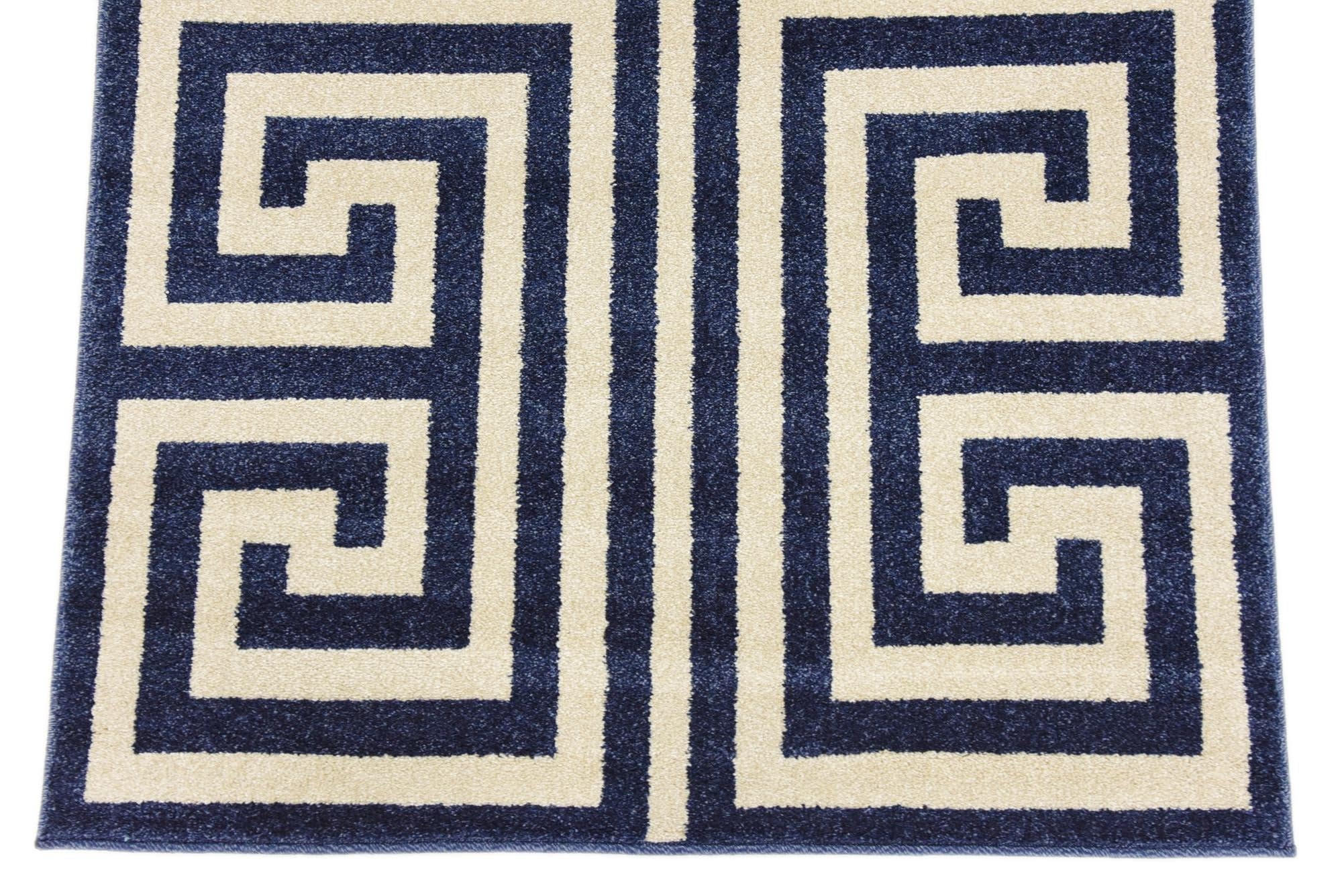 Rugs.com Hera Collection Rug – 3x5 Navy Blue Medium-Pile Rug Perfect for Entryways, Kitchens, Breakfast Nooks, Accent Pieces - Image 3