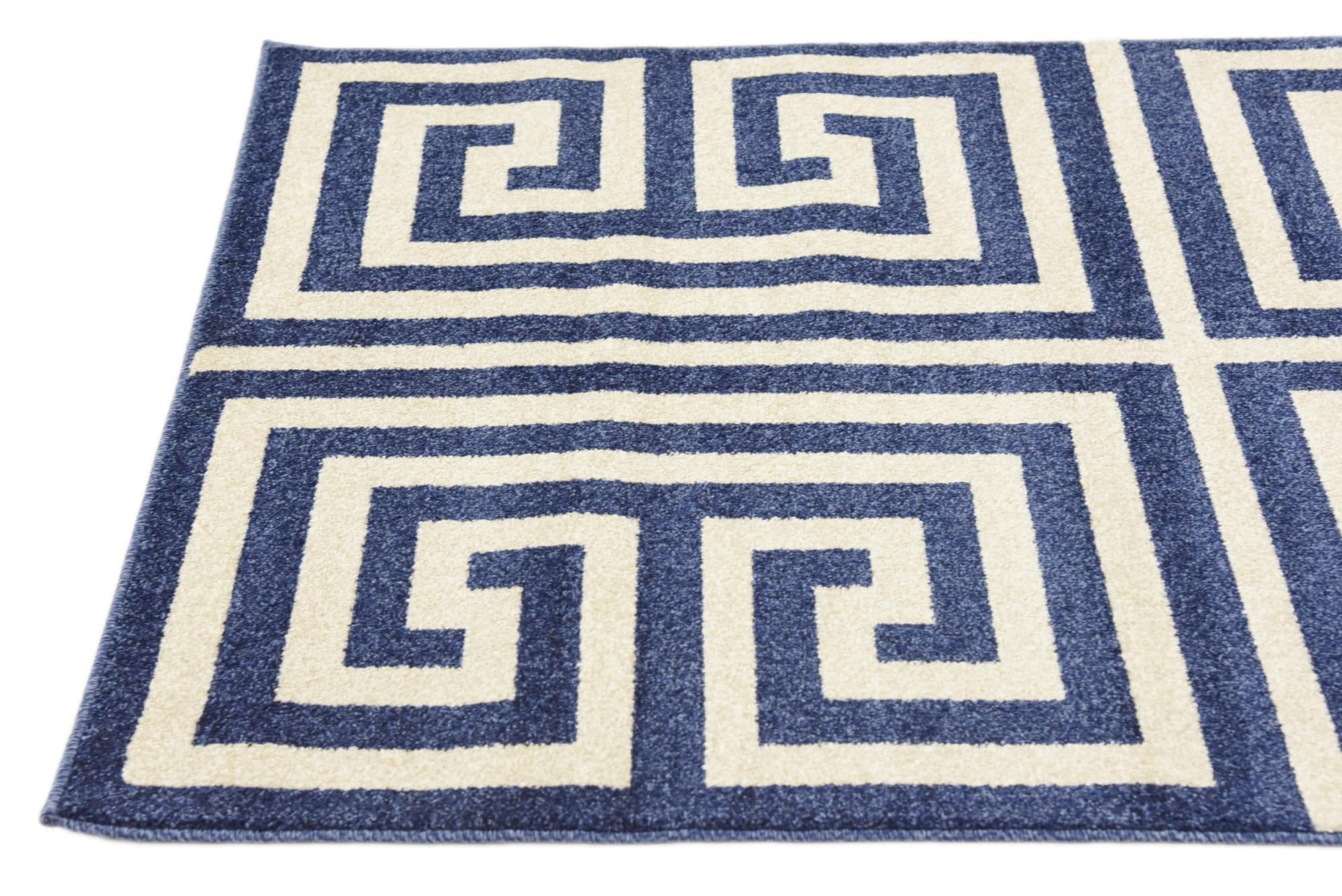 Rugs.com Hera Collection Rug – 3x5 Navy Blue Medium-Pile Rug Perfect for Entryways, Kitchens, Breakfast Nooks, Accent Pieces - Image 4