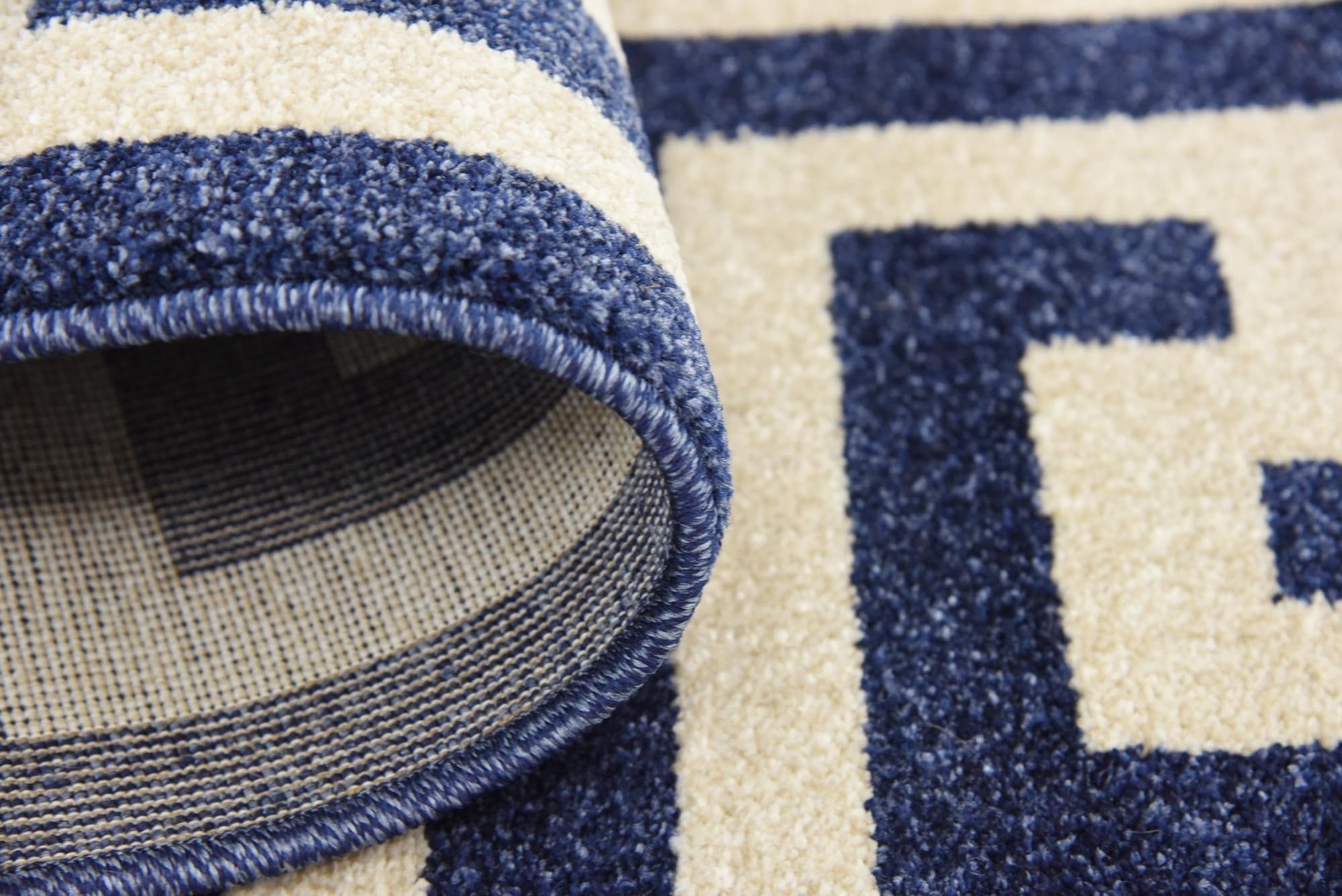 Rugs.com Hera Collection Rug – 3x5 Navy Blue Medium-Pile Rug Perfect for Entryways, Kitchens, Breakfast Nooks, Accent Pieces - Image 7