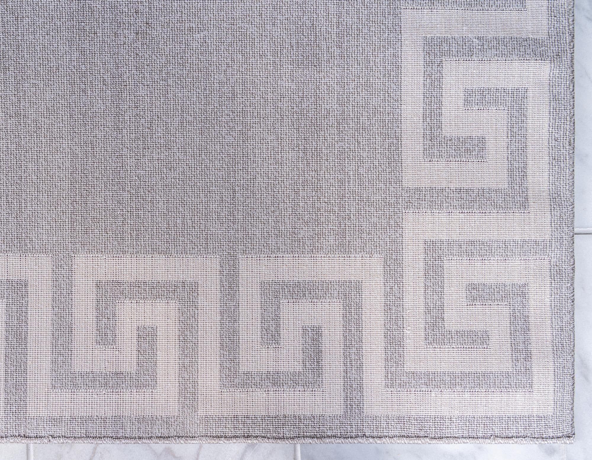 Rugs.com Hera Collection Rug – 8 Ft Square Gray Medium-Pile Rug Perfect for Living Rooms, Kitchens, Entryways - Image 9