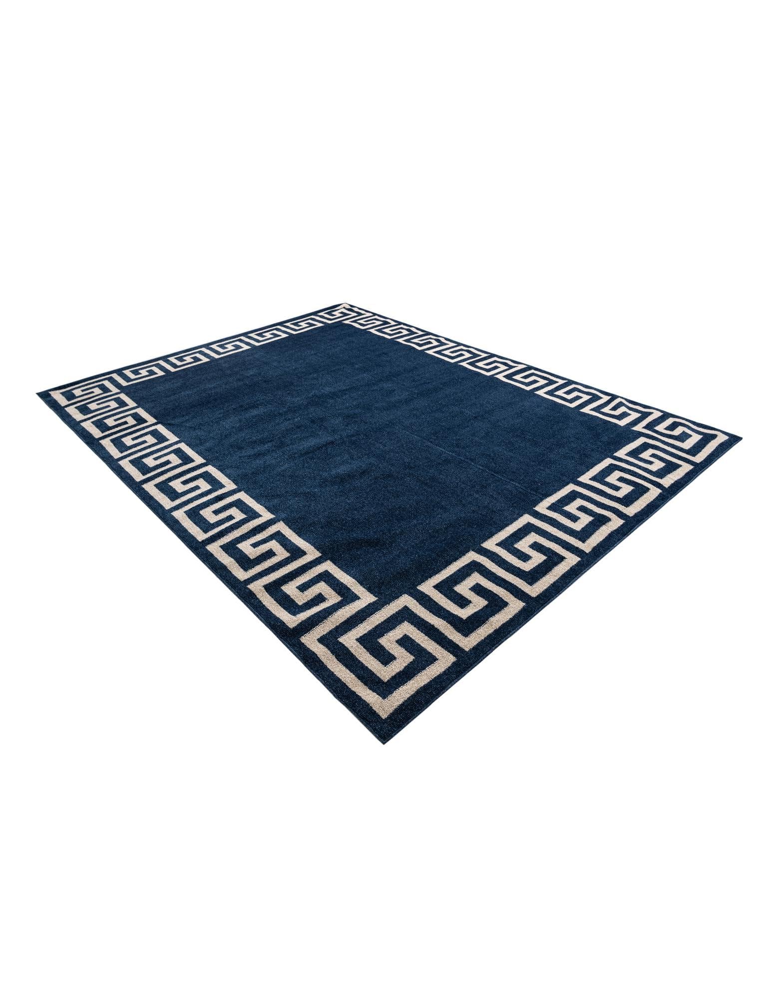Rugs.com Hera Collection Rug – 9x12 Navy Blue Medium-Pile Rug Perfect for Living Rooms, Large Dining Rooms, Open Floorplans - Image 3