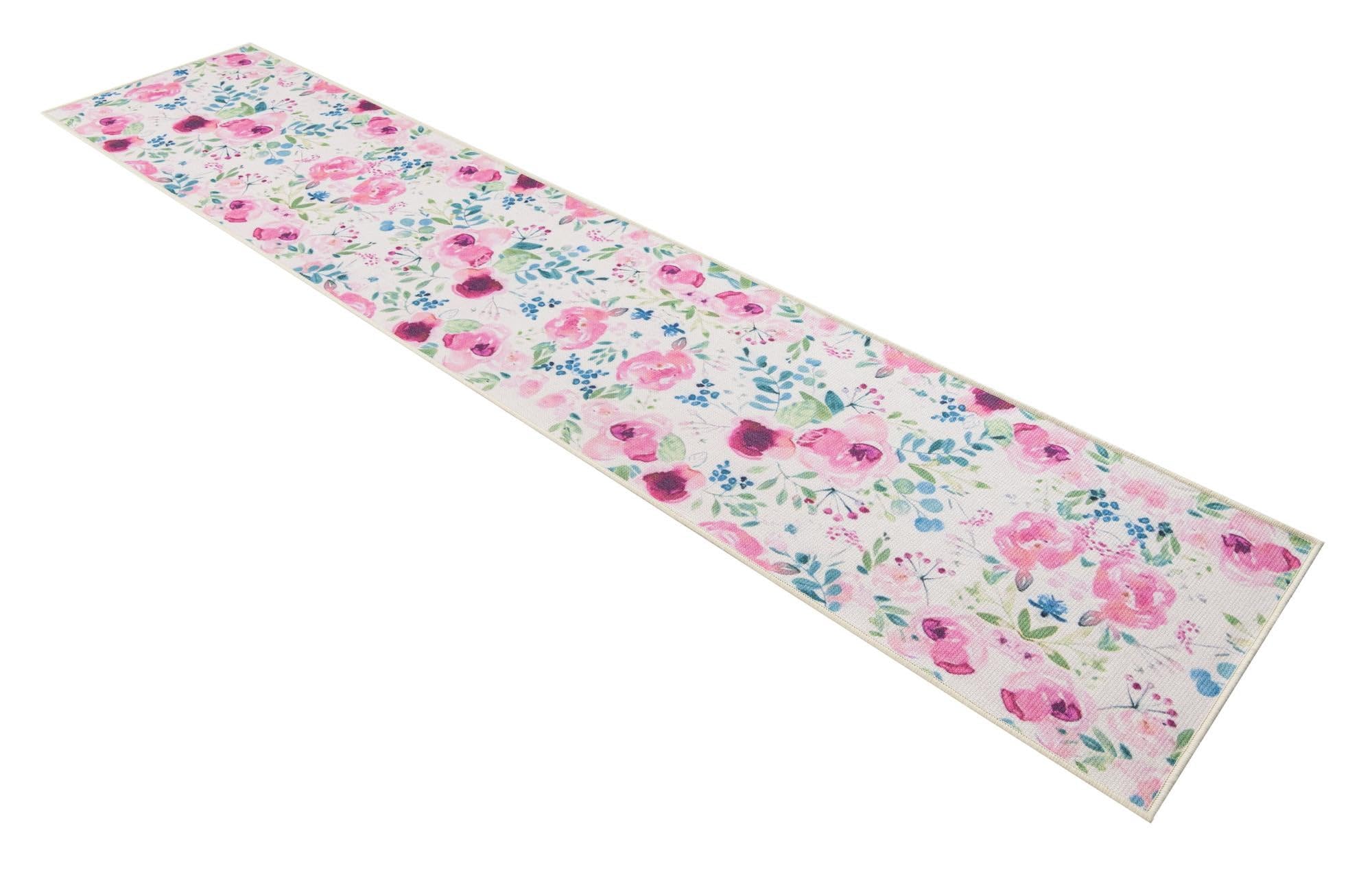 Rugs.com Jill Zarin Caribbean Indoor/Outdoor Collection Rug – 10 Ft Runner Ivory Flatweave-Pile Rug Perfect for Hallways, Entryways - Image 4