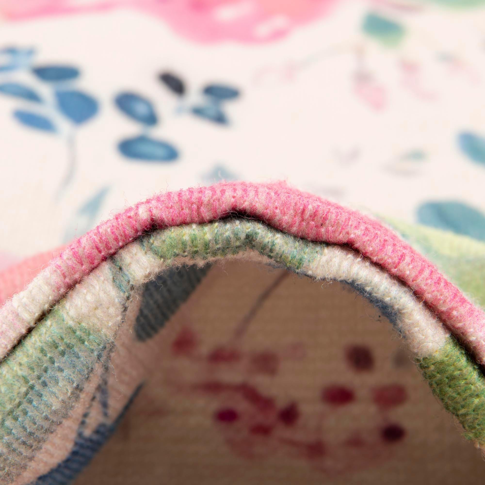 Rugs.com Jill Zarin Caribbean Indoor/Outdoor Collection Rug – 10 Ft Runner Ivory Flatweave-Pile Rug Perfect for Hallways, Entryways - Image 9