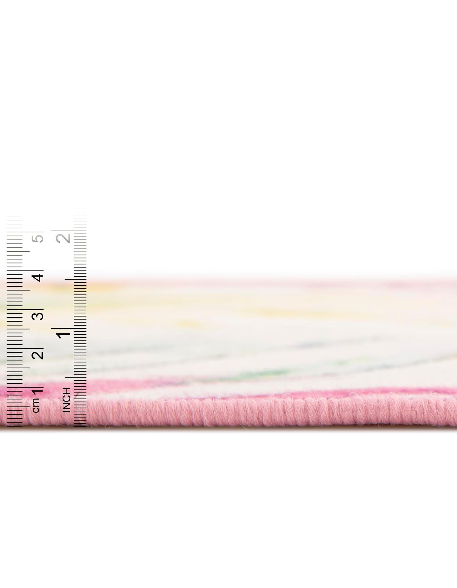 Rugs.com Jill Zarin Caribbean Indoor/Outdoor Collection Rug – 10 Ft Round Ivory Flatweave-Pile Rug Perfect for Kitchens, Dining Rooms - Image 6