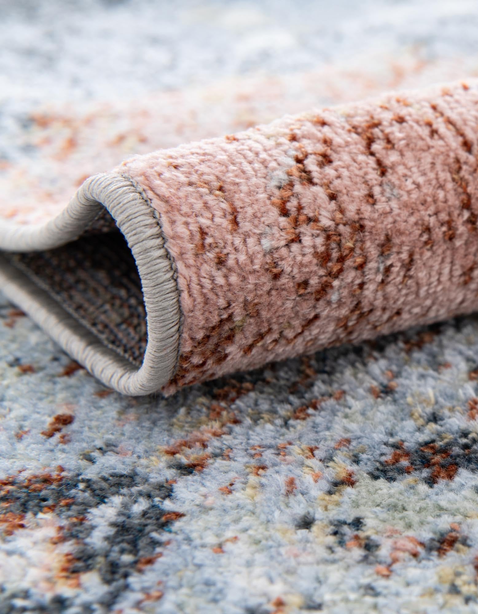 Rugs.com Kamala Washable Collection Rug – 10x14 Multi Medium-Pile Rug Perfect for Living Rooms, Large Dining Rooms, Open Floorplans - Image 5