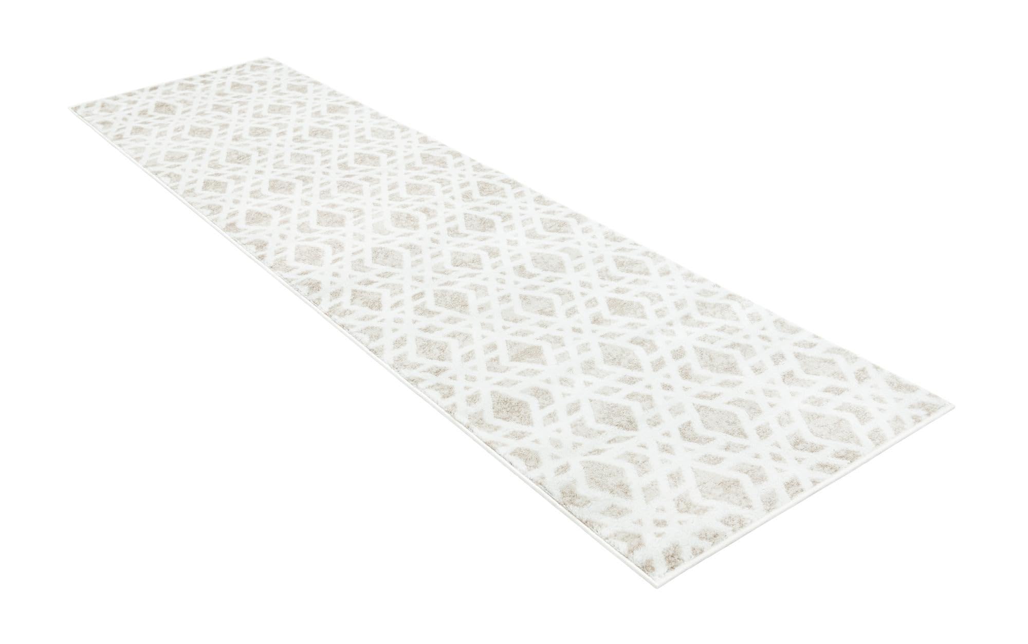 Rugs.com Laguna Collection Rug – 10 Ft Runner Ivory Medium-Pile Rug Perfect for Hallways, Entryways - Image 5