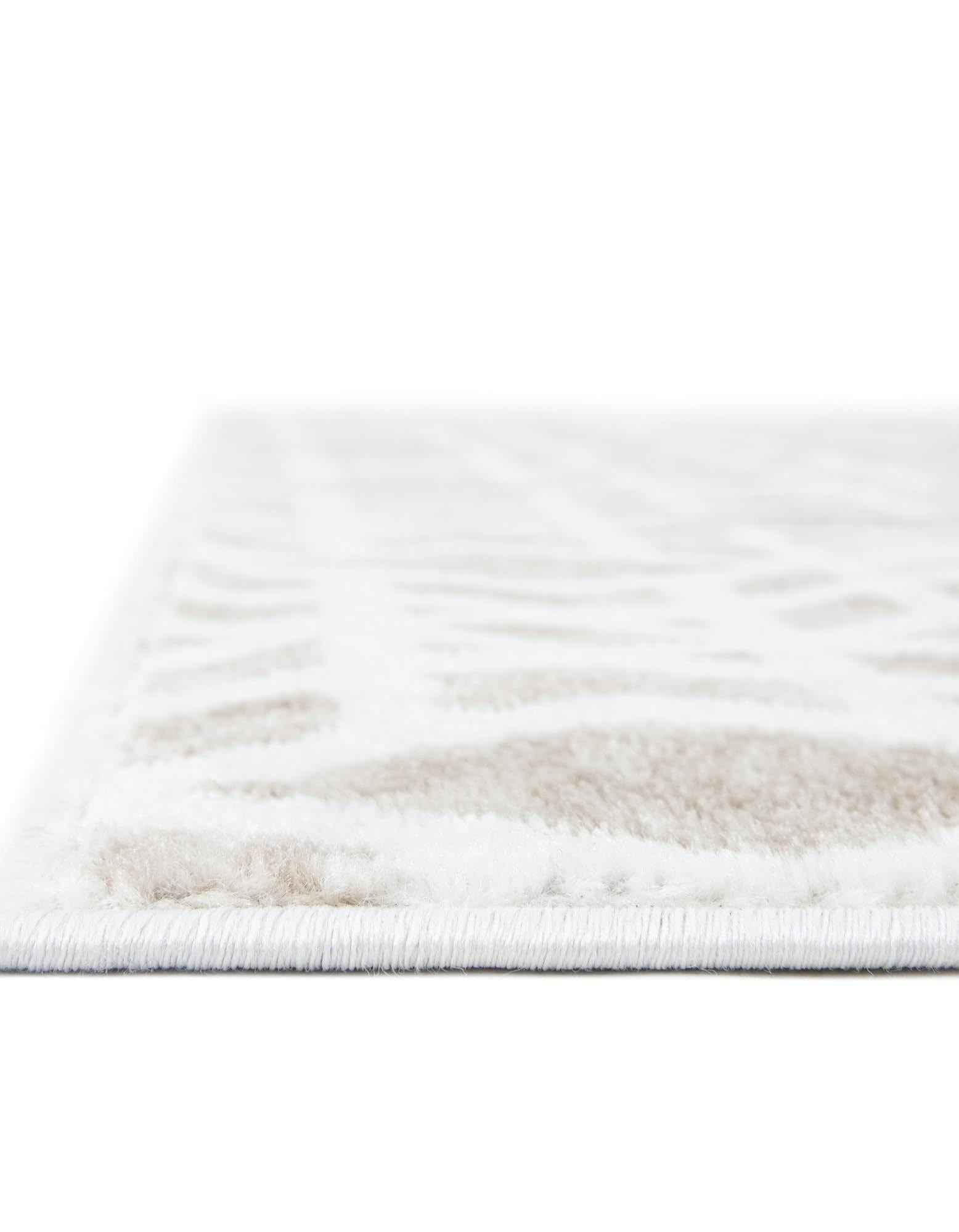 Rugs.com Laguna Collection Rug – 10 Ft Runner Ivory Medium-Pile Rug Perfect for Hallways, Entryways - Image 7