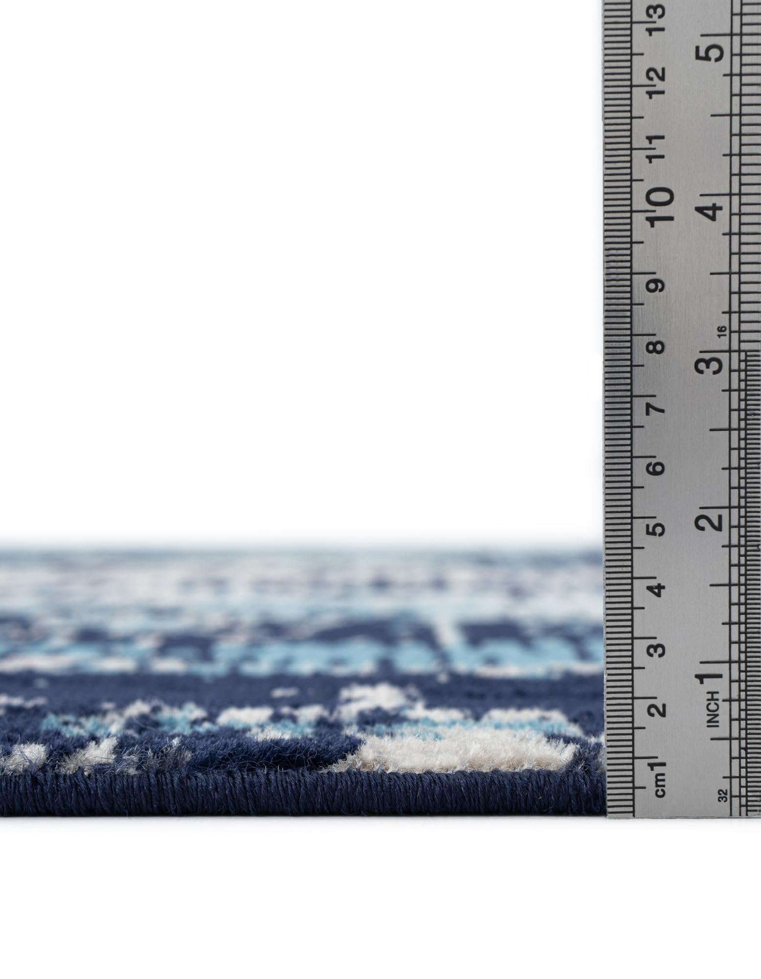 Rugs.com Laguna Collection Rug – 2x3 Navy Blue Medium-Pile Rug Perfect for Entryways, Kitchens, Breakfast Nooks, Accent Pieces - Image 3