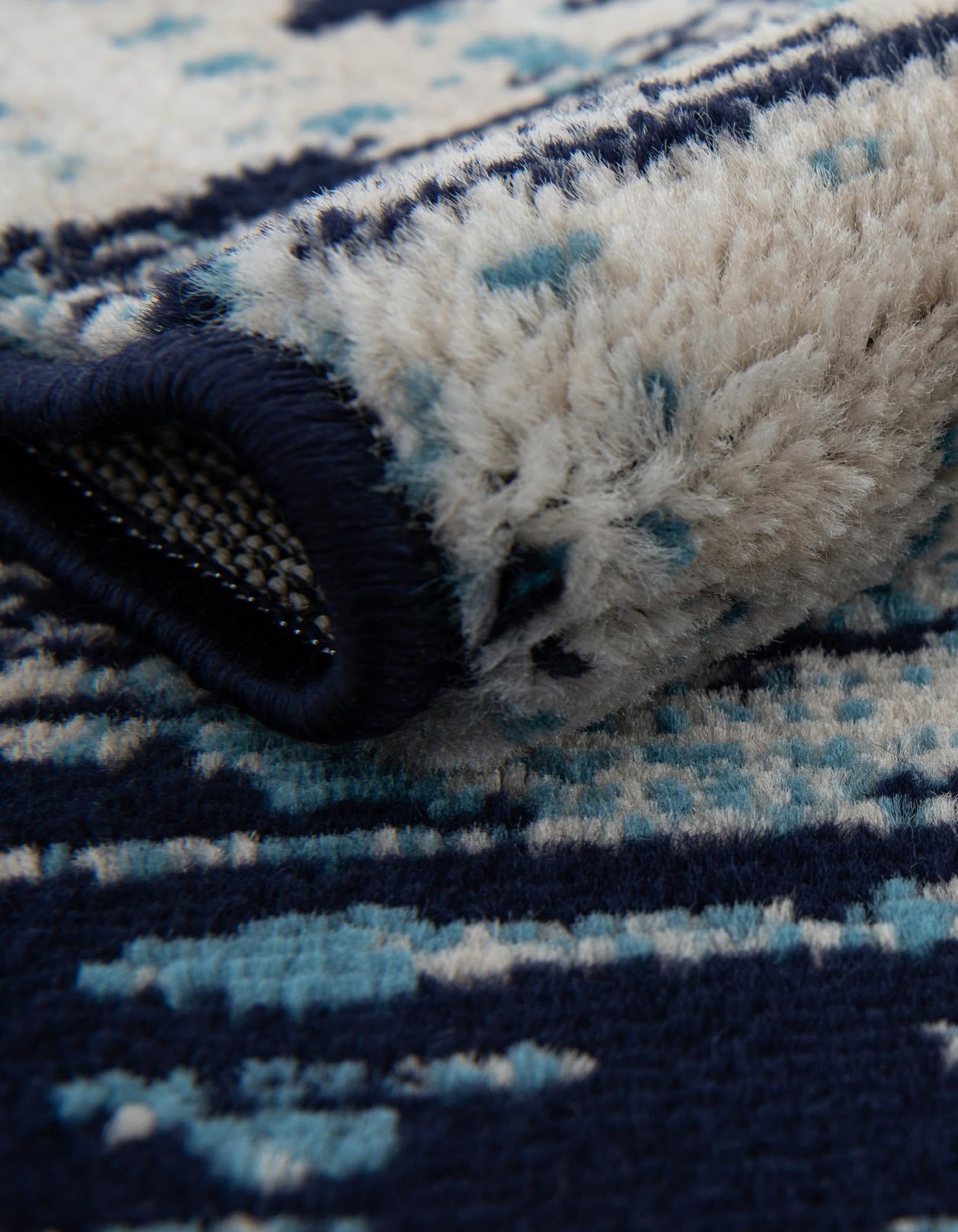 Rugs.com Laguna Collection Rug – 2x3 Navy Blue Medium-Pile Rug Perfect for Entryways, Kitchens, Breakfast Nooks, Accent Pieces - Image 6