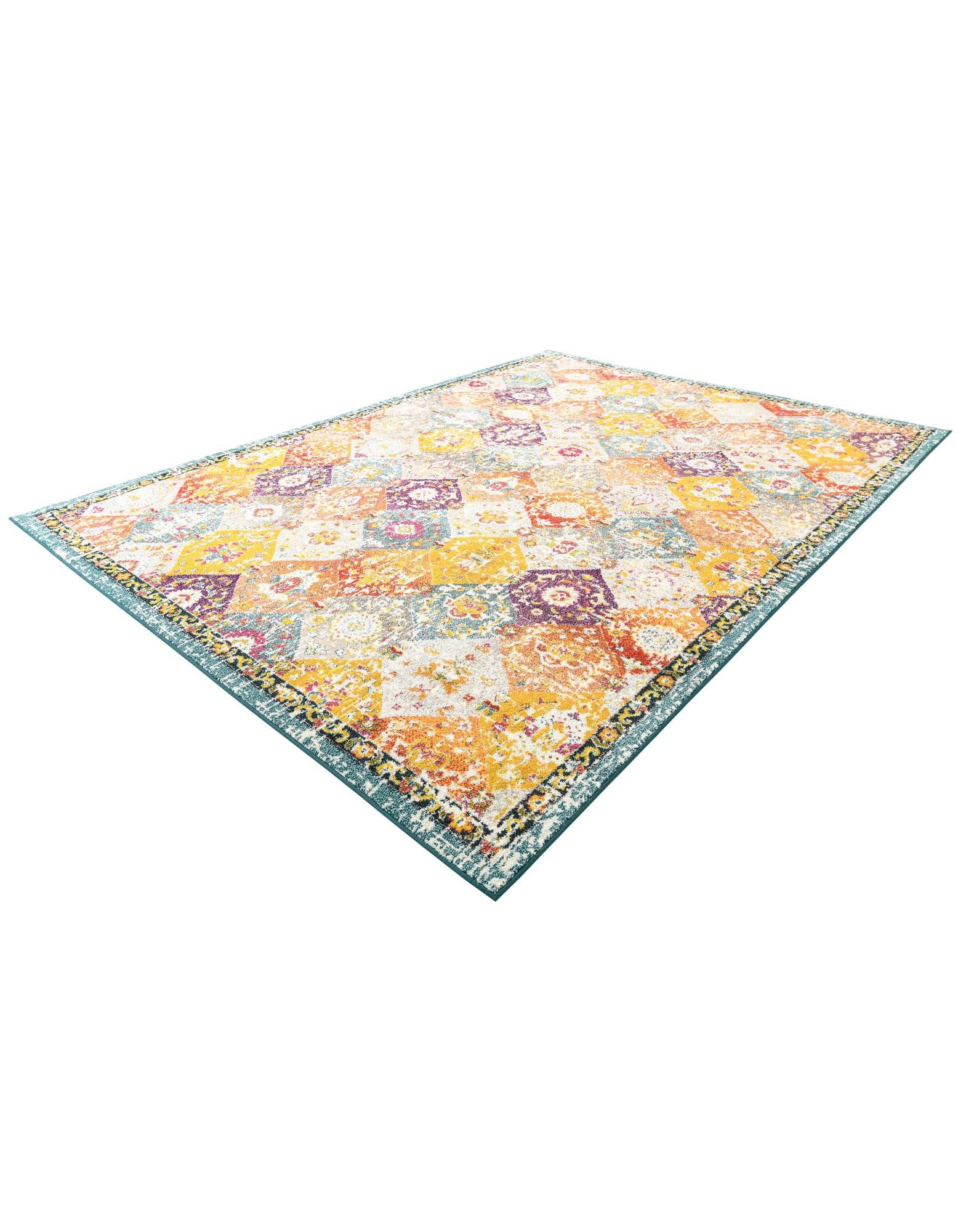 Rugs.com Madeline Collection Rug – 10x14 Multi Medium-Pile Rug Perfect for Living Rooms, Large Dining Rooms, Open Floorplans - Image 3
