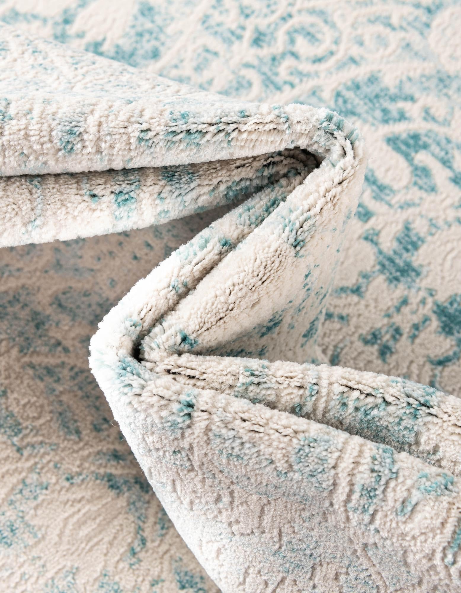 Rugs.com Modern Classical Collection Rug – 3x5 Light Blue Medium-Pile Rug Perfect for Entryways, Kitchens, Breakfast Nooks, Accent Pieces - Image 7