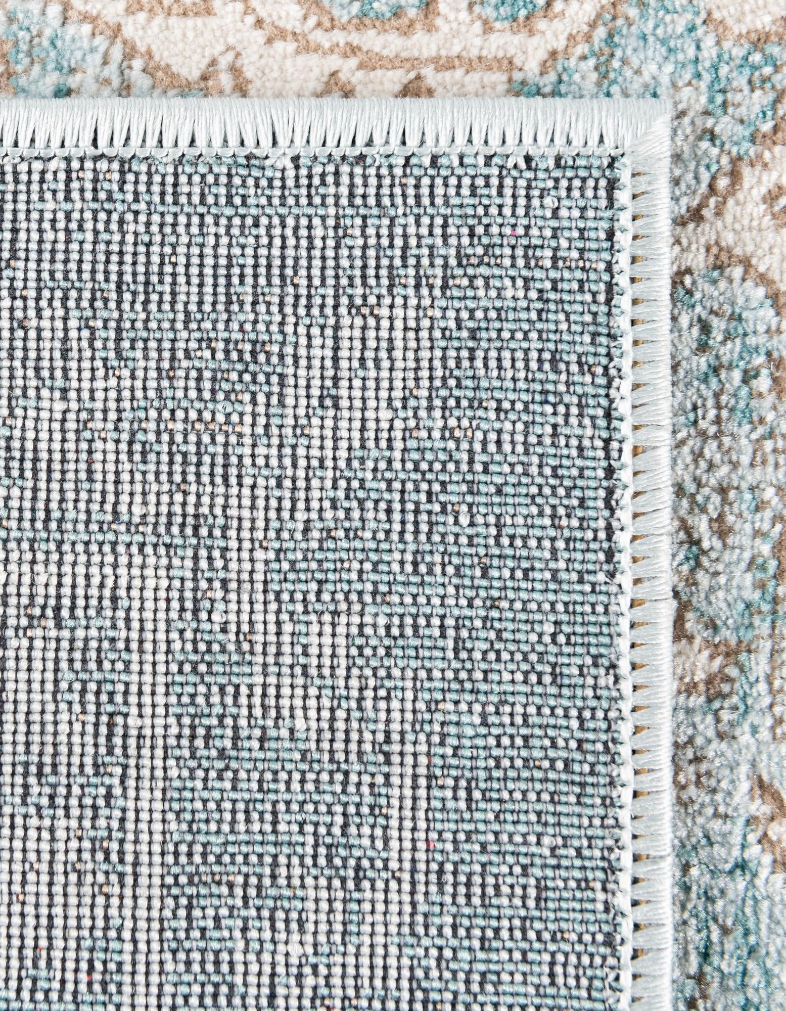 Rugs.com Modern Classical Collection Rug – 3x5 Light Blue Medium-Pile Rug Perfect for Entryways, Kitchens, Breakfast Nooks, Accent Pieces - Image 8