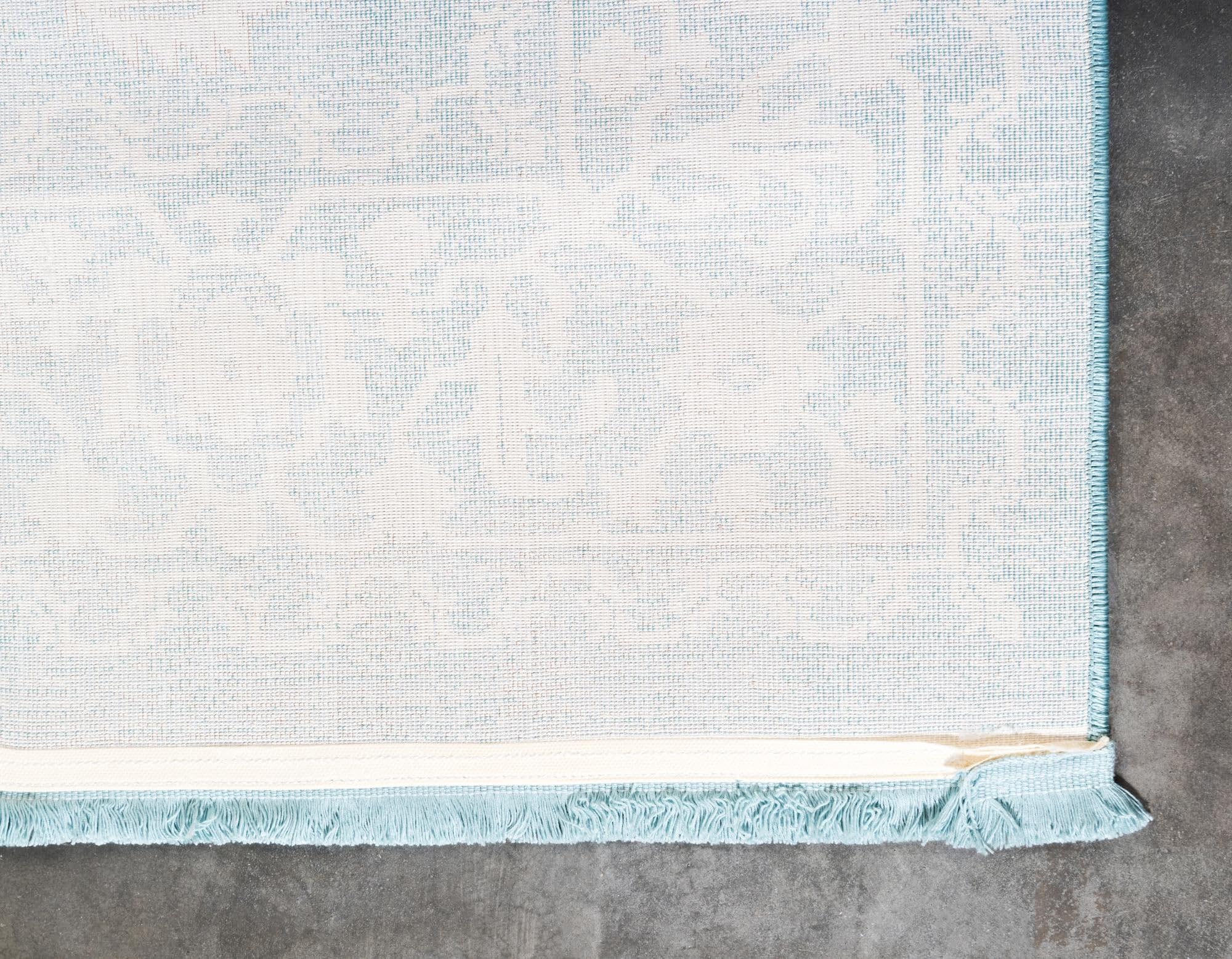 Rugs.com Modern Classical Collection Rug – 3x5 Light Blue Medium-Pile Rug Perfect for Entryways, Kitchens, Breakfast Nooks, Accent Pieces - Image 9