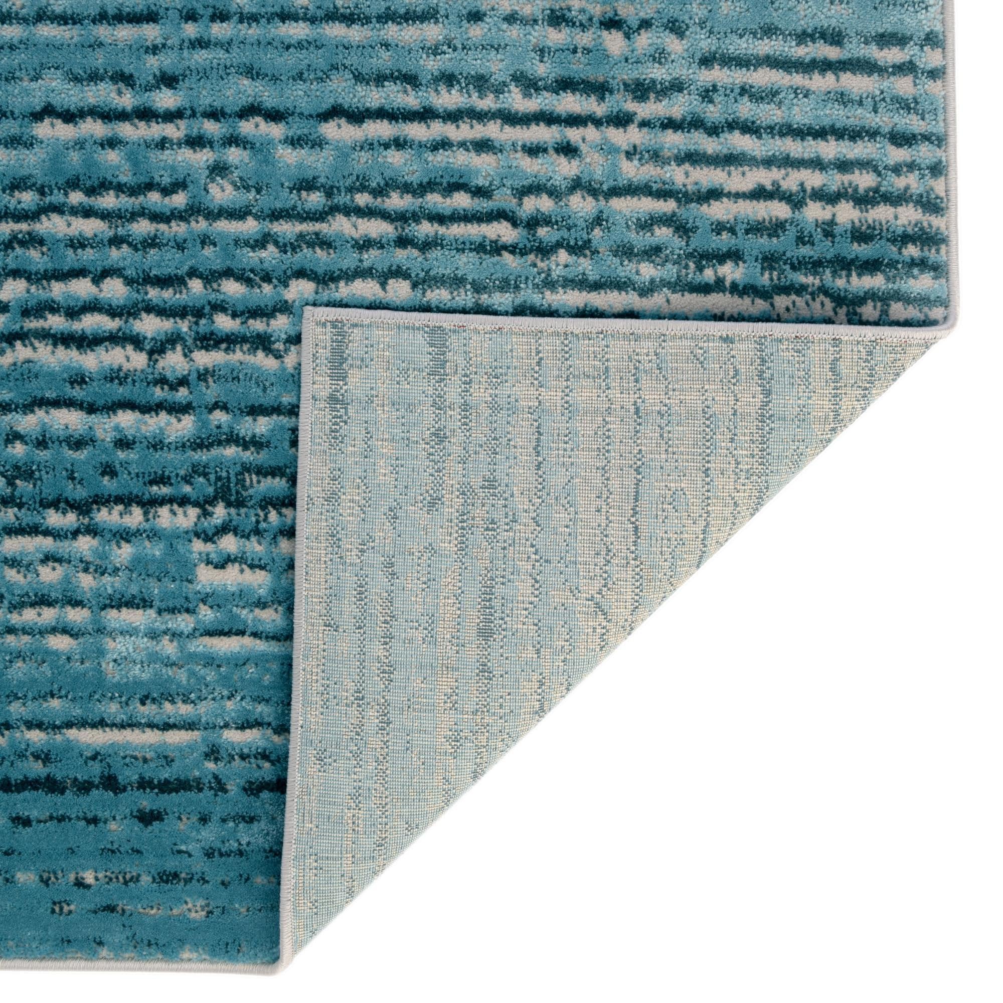 Rugs.com Oasis Collection Rug – 9x12 Blue Medium-Pile Rug Perfect for Living Rooms, Large Dining Rooms, Open Floorplans - Image 9