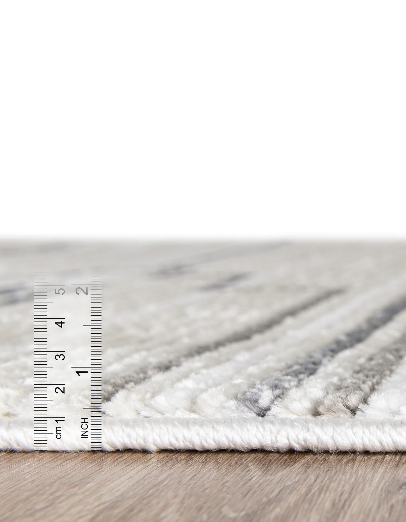 Rugs.com Odyssey Collection Rug – 10 Ft Runner Ivory Medium-Pile Rug Perfect for Hallways, Entryways - Image 6