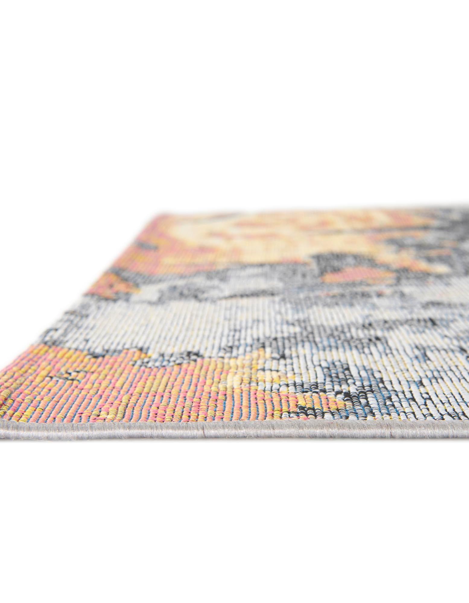 Rugs.com Outdoor Modern Collection Rug – 4x6 Multi Flatweave-Pile Rug Perfect for Entryways, Kitchens, Breakfast Nooks, Accent Pieces - Image 4